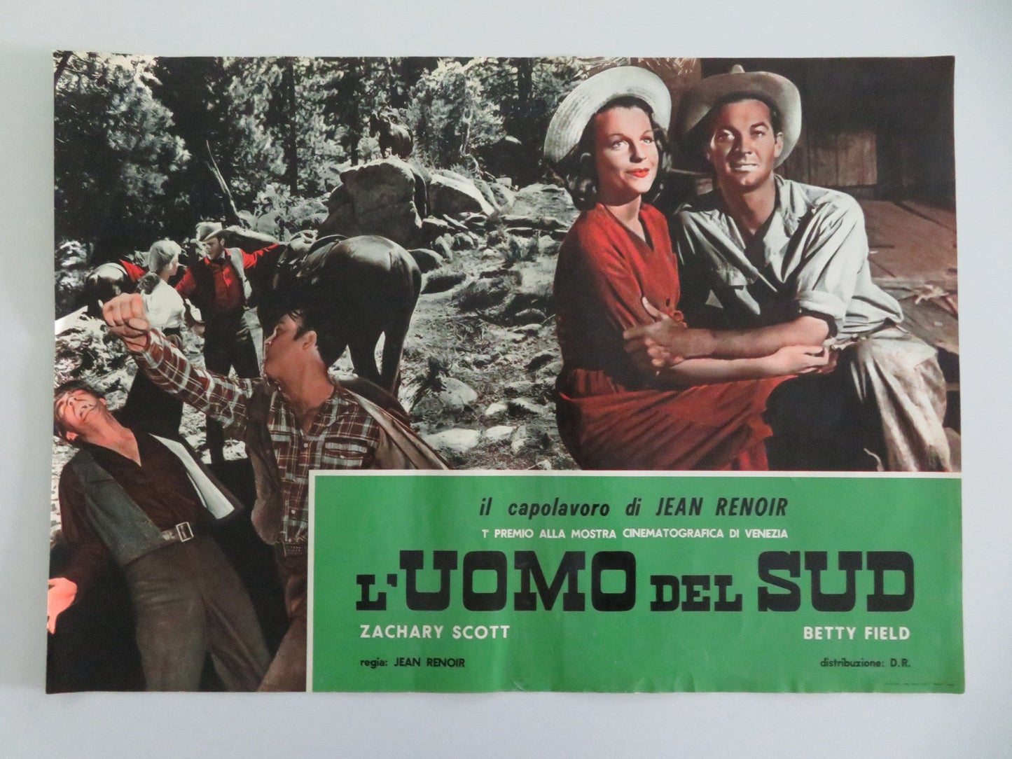 L'UOMO DEL SUD ITALIAN FOTOBUSTA POSTERS LOT OF 8 ZACHARY SCOTT BETTY FIELD 1962 Movie posters