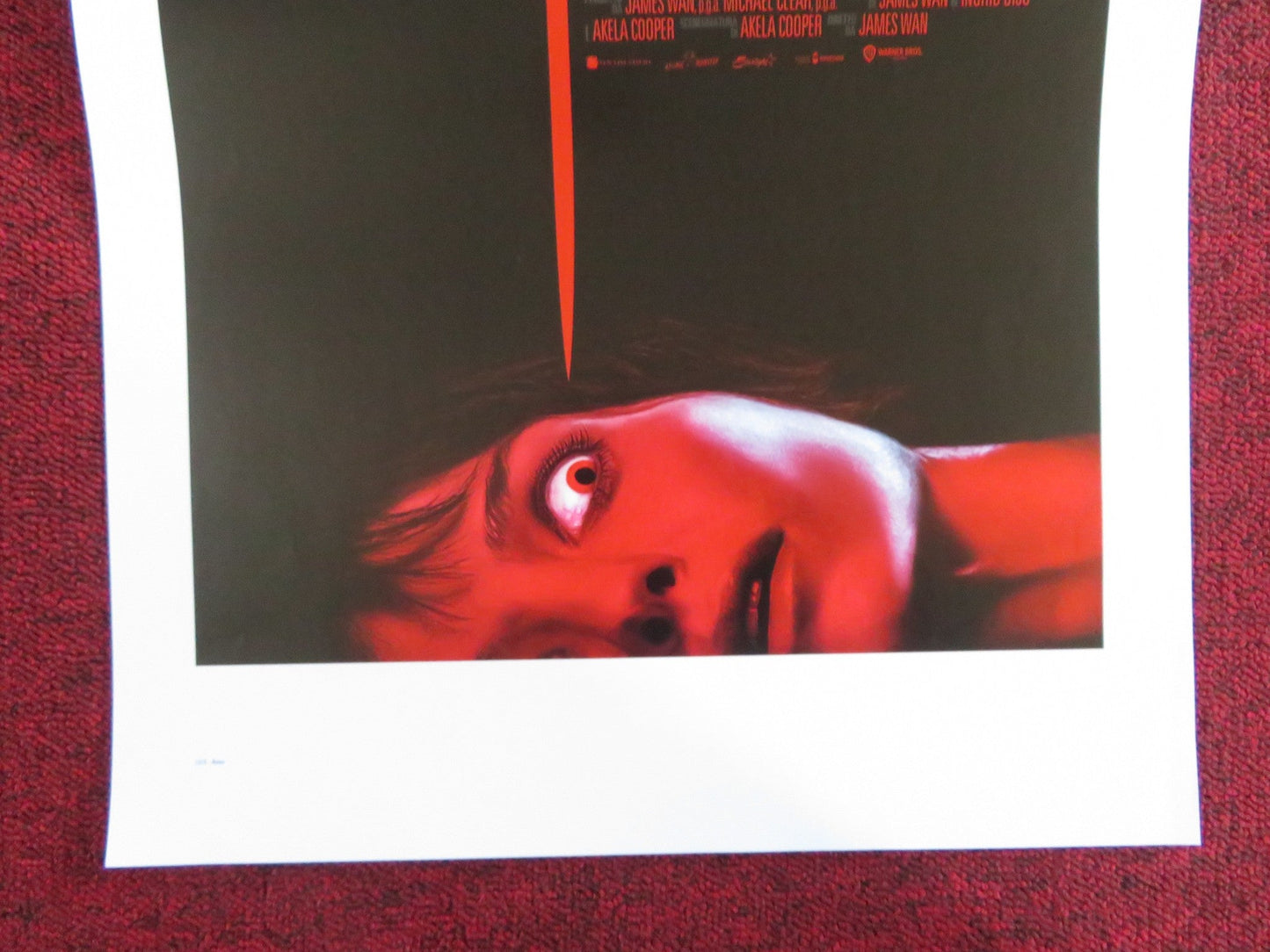 MALIGNANT ITALIAN LOCANDINA POSTER ANNABELLE WALLIS MADDIE HASSON 2021 Rendezvous Cinema Movie posters