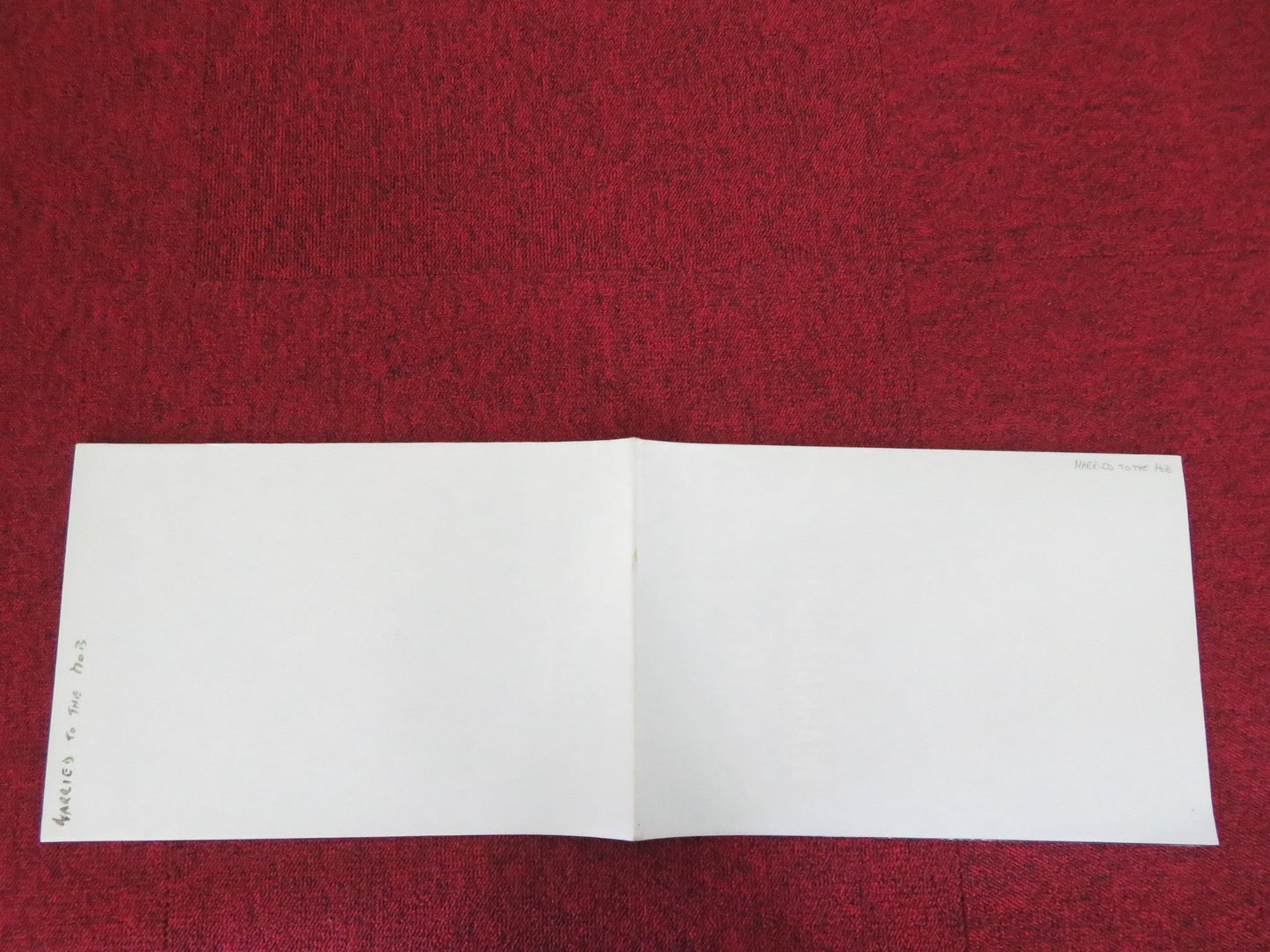 MARRIED TO THE MOB UK QUAD POSTER FOLDED MICHELLE PFEIFFER MATTHEW MODINE 1988 Movie posters