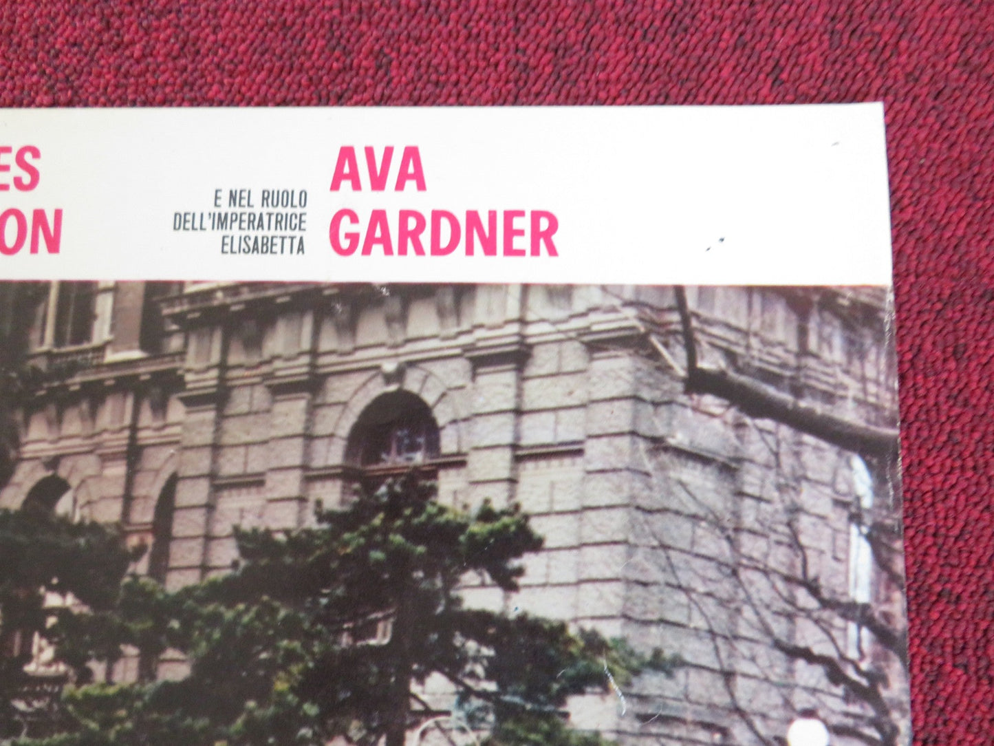 MAYERLING - A ITALIAN FOTOBUSTA POSTER OMAR SHARIF CATHERINE DENEUVE 1968 Rendezvous Cinema Movie posters