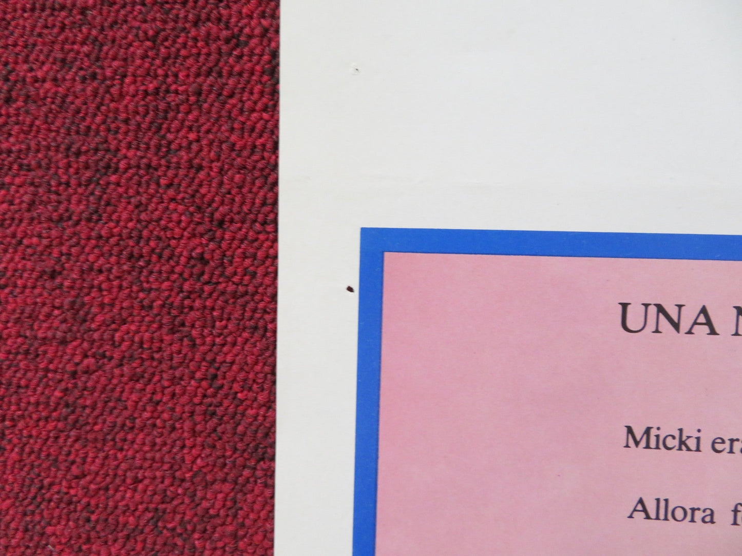 MICKI & MAUDE ITALIAN LOCANDINA POSTER DUDLEY MOORE AMY IRVING 1984 Rendezvous Cinema Movie posters