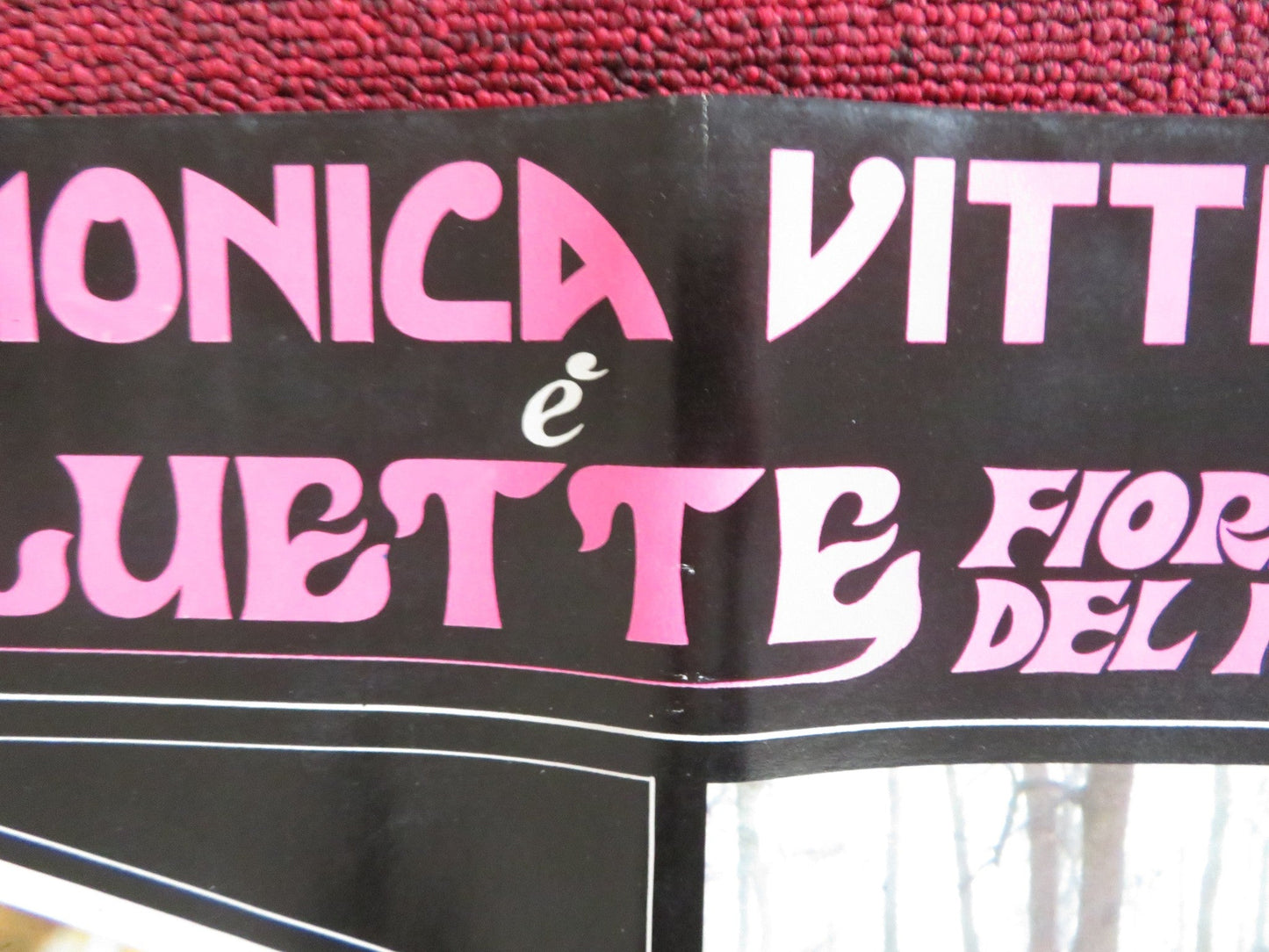 MIMI BLUETTE... FIORE DEL MIO GIARDINO - G ITALIAN FOTOBUSTA POSTER VITTI 1976 Rendezvous Cinema Movie posters