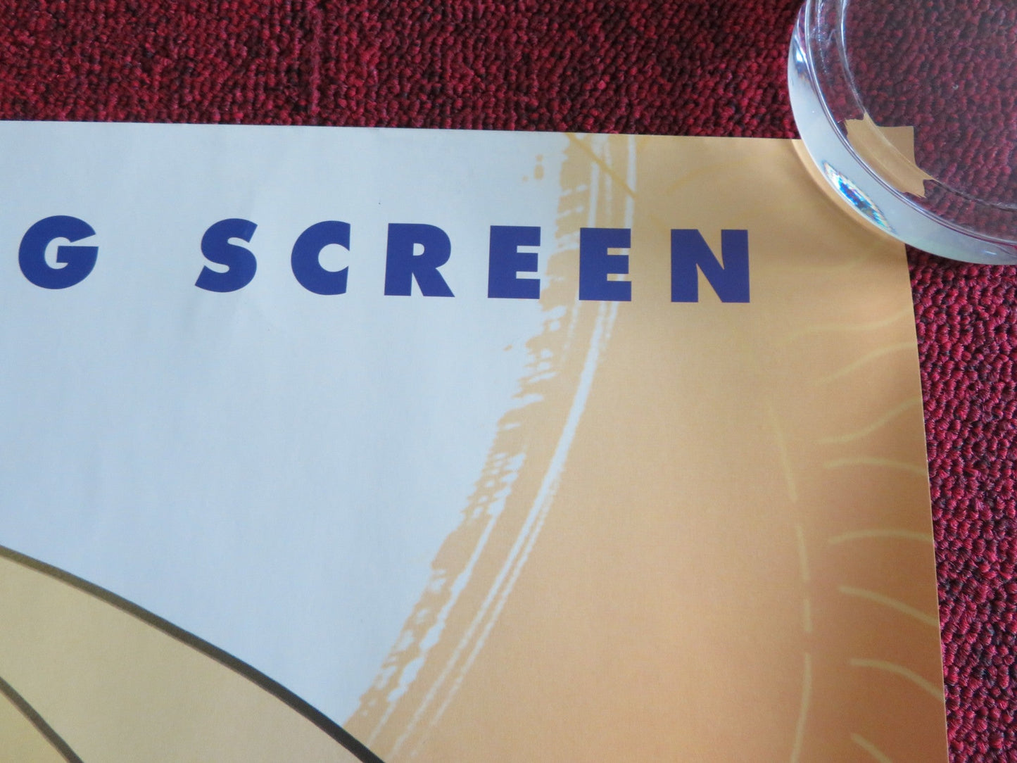 MOOMINS ON THE RIVIERA UK QUAD ROLLED POSTER MARIA SID RUSSEL TOVEY 2014 Rendezvous Cinema Movie posters