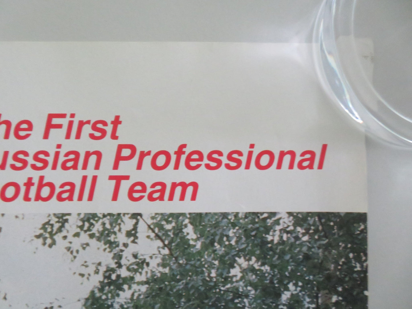 MOSCOW BEARS RUSSIA POSTER ROLLED YURI BOLDIN GEMADY SIDELIN EUGENE KALUGIN 1989 Movie posters