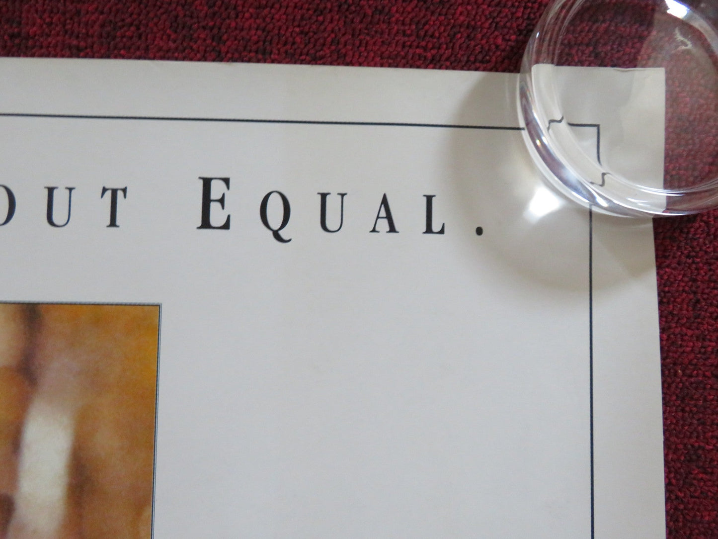 MRS. BROWN UK QUAD ROLLED POSTER JUDI DENCH BILLY CONNOLLY 1997 Rendezvous Cinema Movie posters