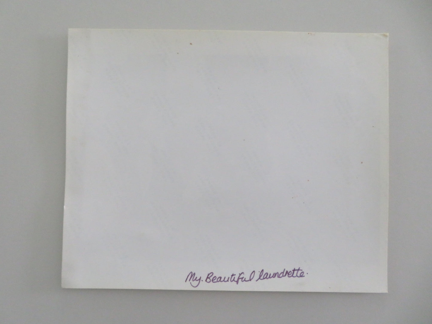 MY BEAUTIFUL LAUNDRETTE MOVIE STILL PHOTO SAEED JAFFREY GORDON WARNECKE 1985 Movie posters