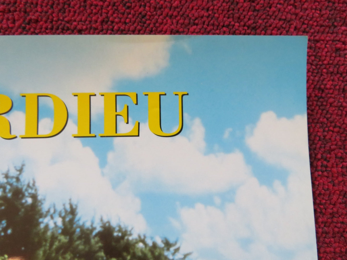 MY FATHER THE HERO VHS VIDEO POSTER GERARD DEPARDIEU KATHERINE HEIGL 1994 Rendezvous Cinema Movie posters