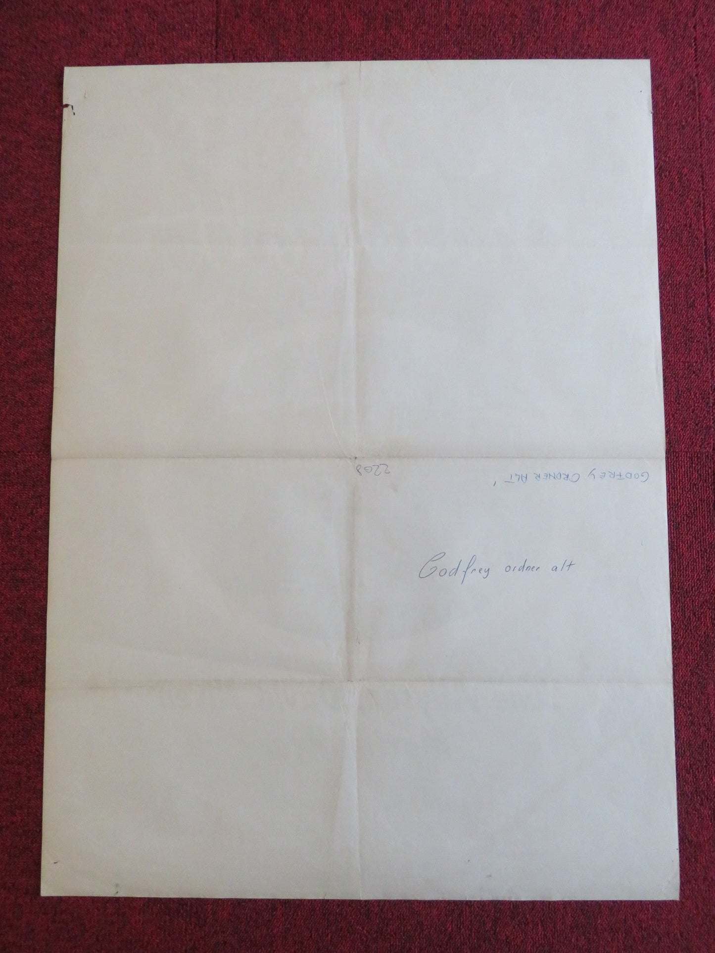 MY MAN GODFREY DANISH POSTER ROLLED DAVID NIVEN JUNE ALLYSON 1958 Rendezvous Cinema Movie posters