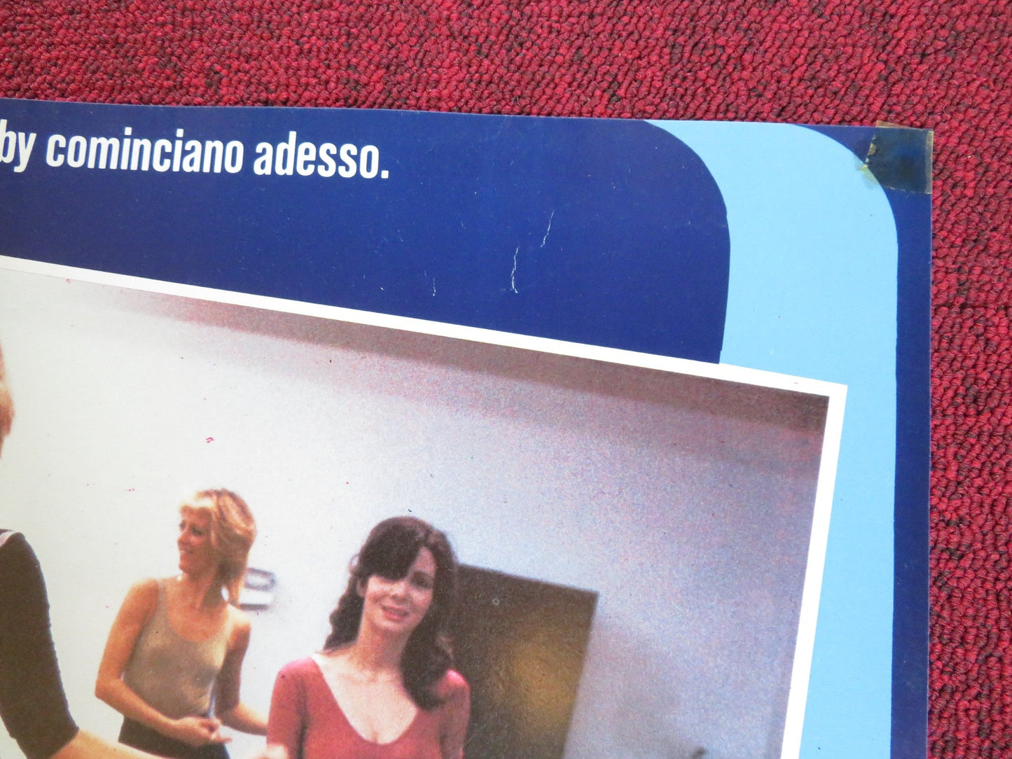 MY TUTOR - C ITALIAN FOTOBUSTA POSTER CAREN KAYE MATT LATTANZI 1983 Rendezvous Cinema Movie posters