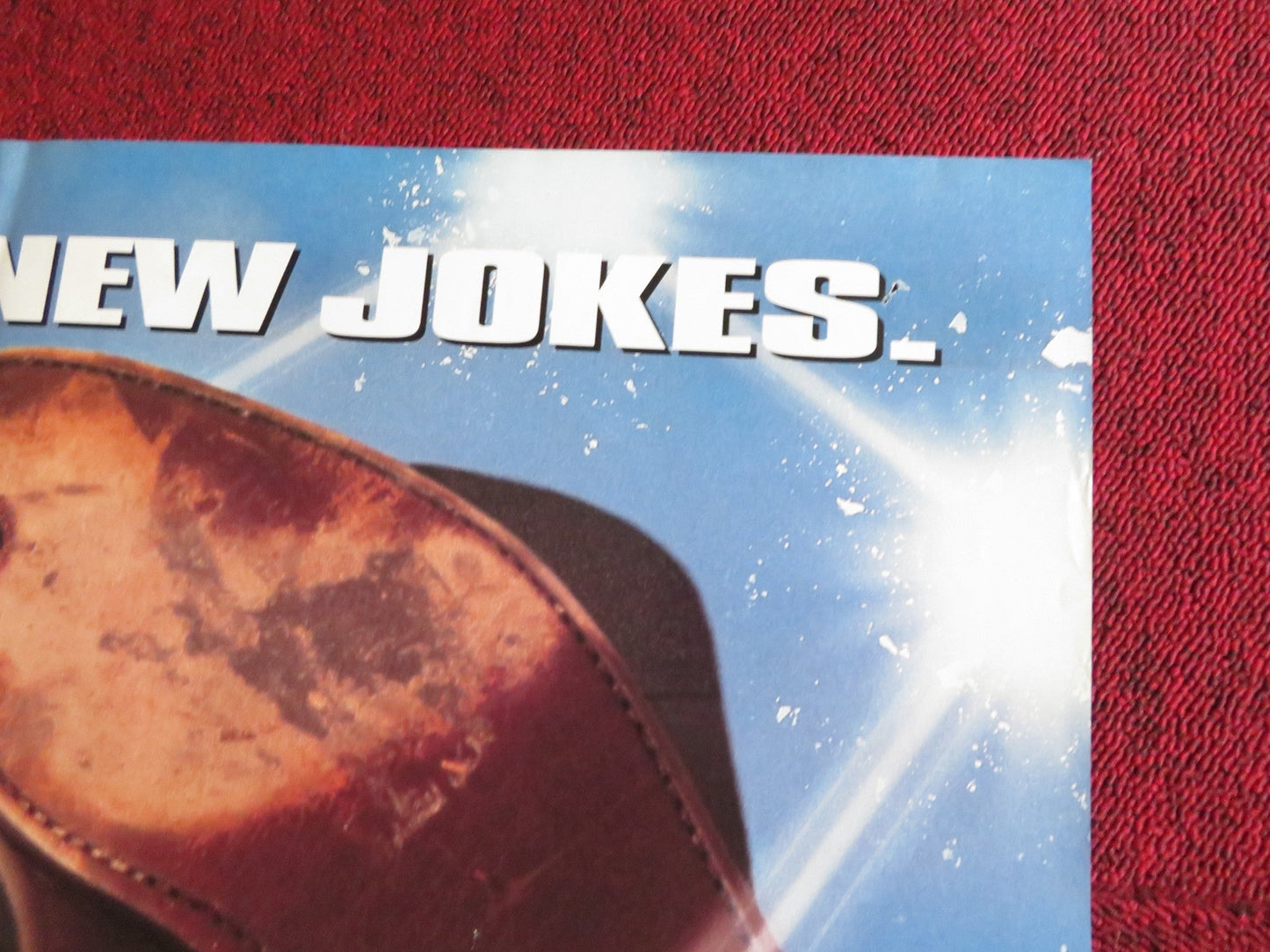 NAKED GUN 33 1/3 THE FINAL INSULT FOLDED US ONE SHEET POSTER LESLIE NIELSEN 1994 Rendezvous Cinema Movie posters