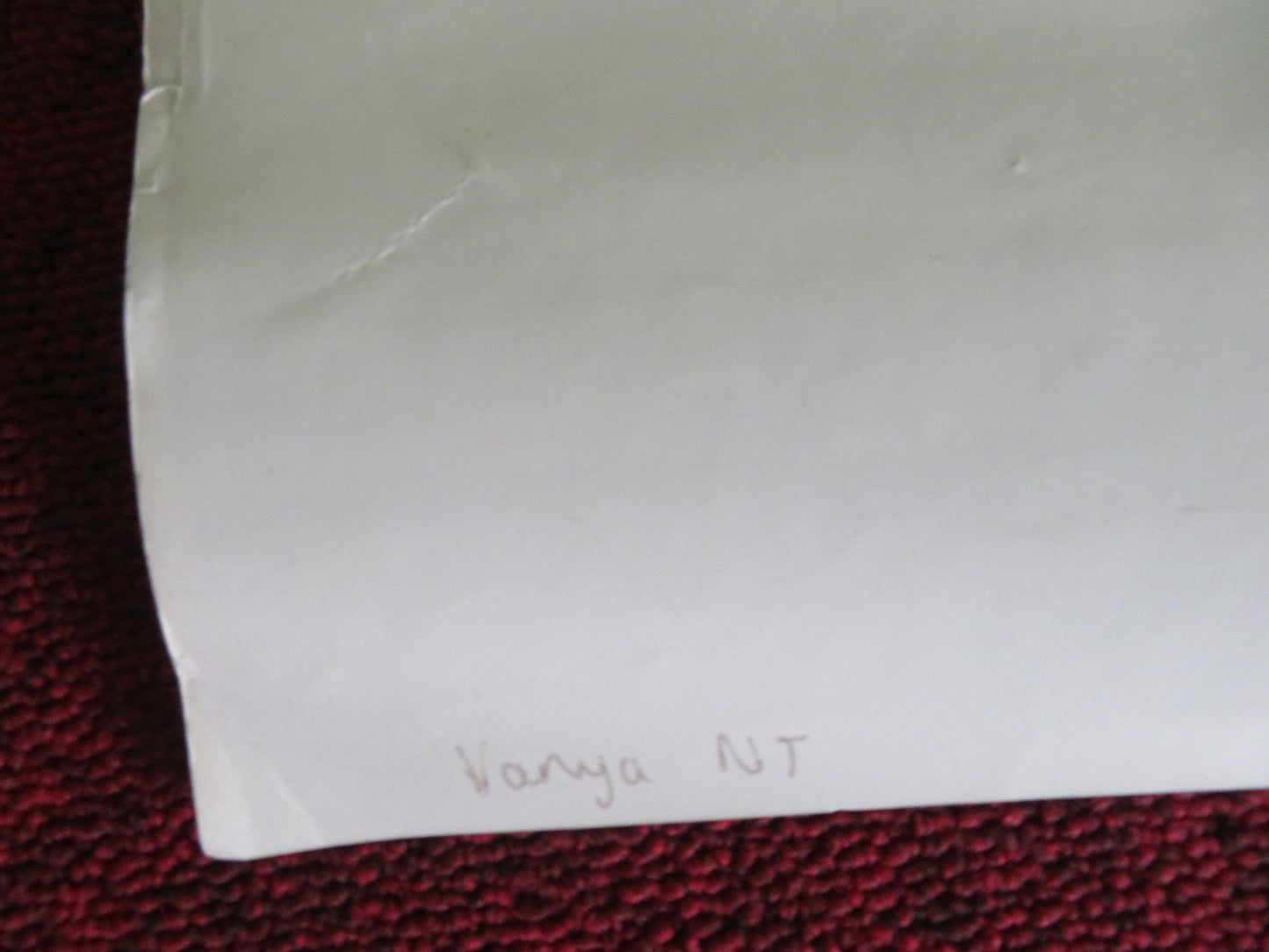 National Theatre Live: Vanya UK QUAD ROLLED POSTER ANDREW SCOTT A. CHEKHOV 2024 Movie posters