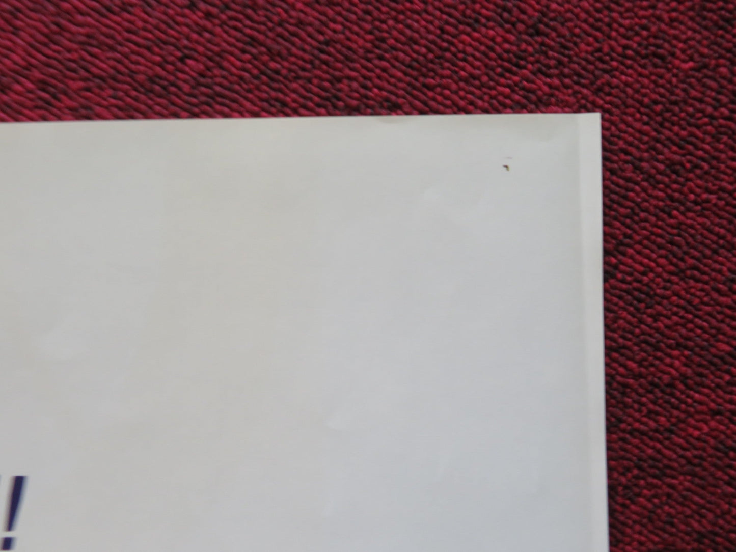 NAUGHTY NETWORK US TRI FOLDED ONE SHEET ROLLED POSTER DELIA COSNER 1981 Rendezvous Cinema Movie posters