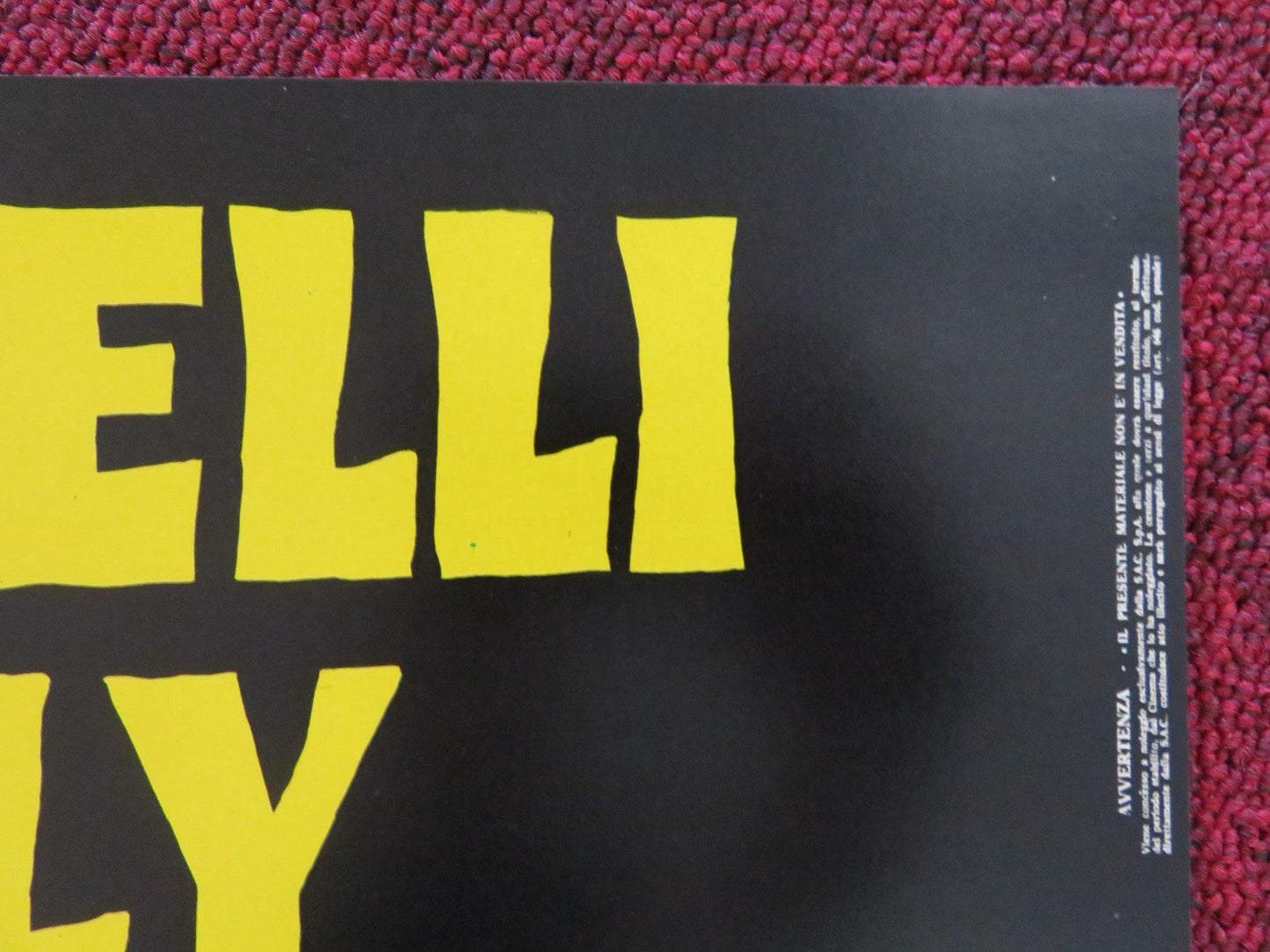 NED KELLY - F ITALIAN FOTOBUSTA POSTER MICK JAGGER CLARISSA KAYE - MASON 1970 Rendezvous Cinema Movie posters