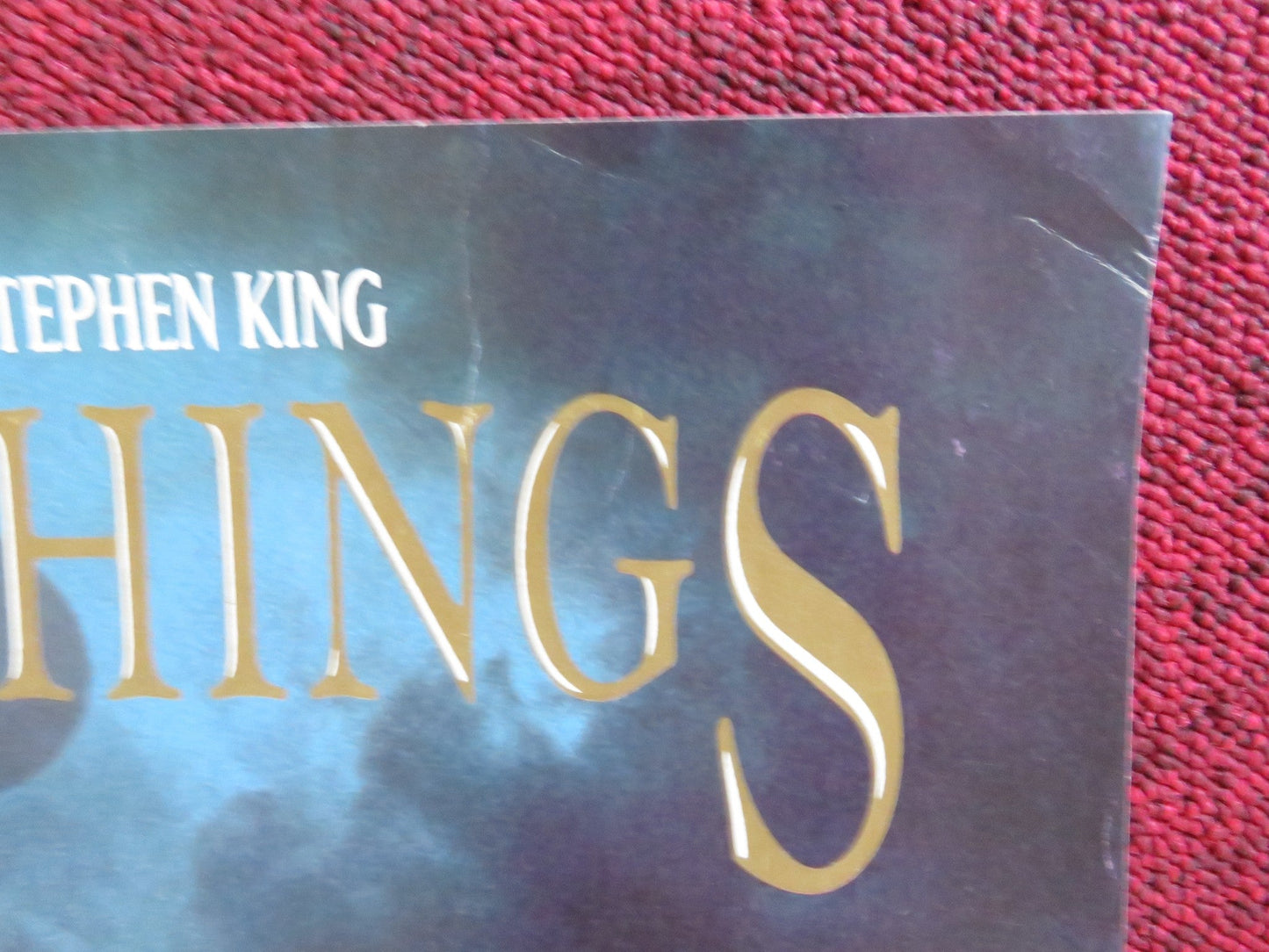 NEEDFUL THINGS VHS VIDEO POSTER ED HARRIS MAX VON SYDOW 1993 Rendezvous Cinema Movie posters