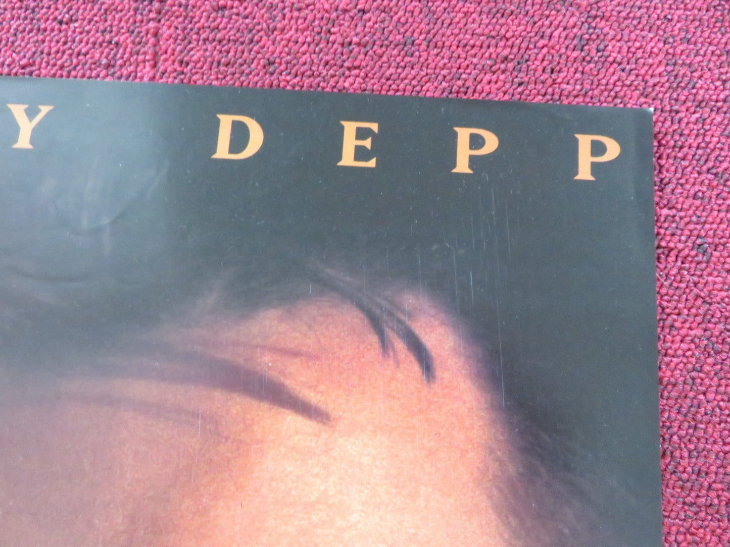 NICK OF TIME VHS VIDEO POSTER JOHNNY DEPP CHRISTOPHER WALKEN 1995 Rendezvous Cinema Movie posters