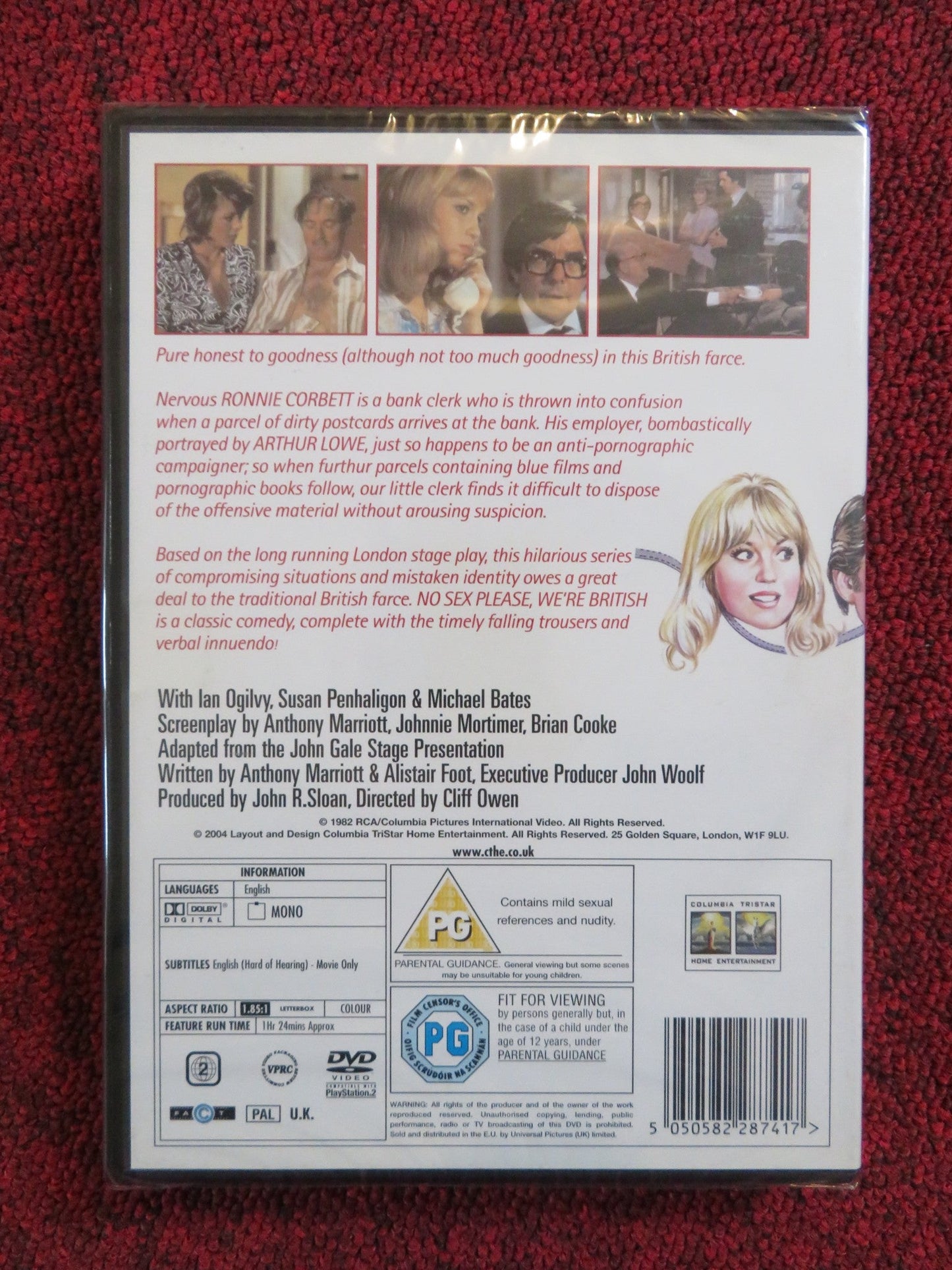 NO SEX PLEASE - WE'RE BRITISH (DVD) RONNIE CORBETT BERYL REID 1973 REGION 2 Rendezvous Cinema Movie posters