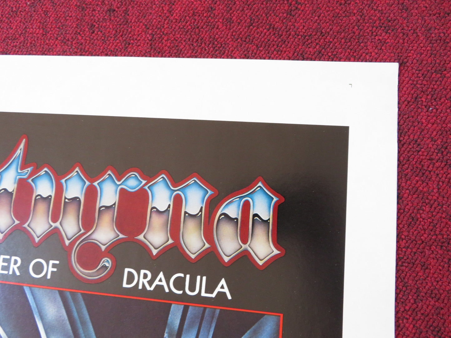NOCTURNA US TRI FOLDED ONE SHEET ROLLED POSTER NAI BONET JOHN CARRADINE 1979 Rendezvous Cinema Movie posters