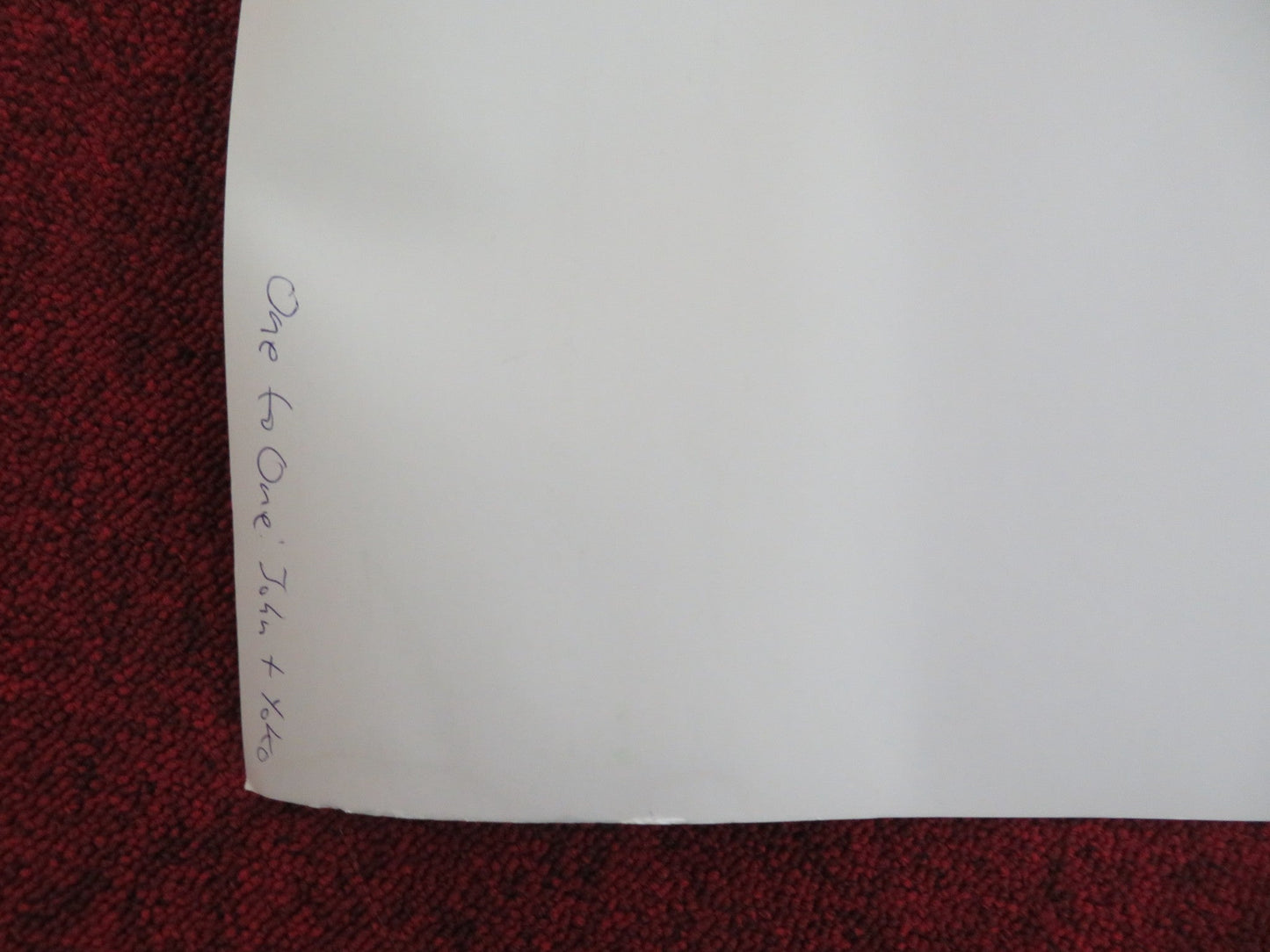 ONE TO ONE: JOHN & YOKO UK QUAD ROLLED POSTER JOHN LENNON YOKO ONO 2024 Movie posters