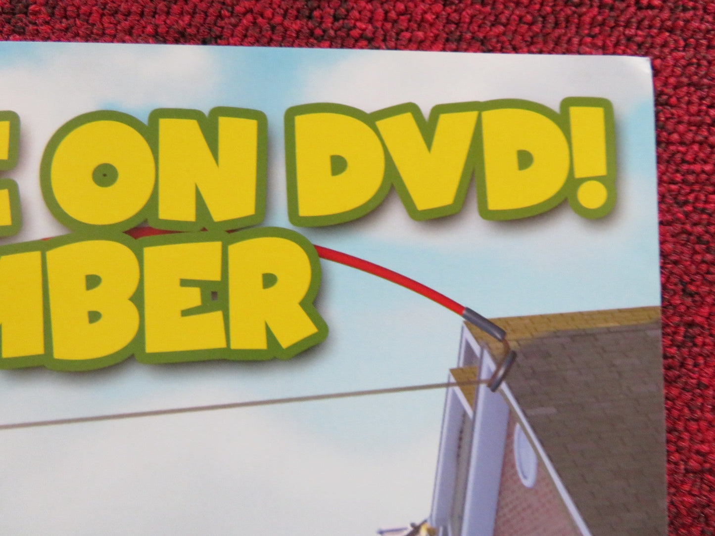 OVER THE HEDGE DVD POSTER BRUCE WILLIS STEVE CARELL 2006 Rendezvous Cinema Movie posters