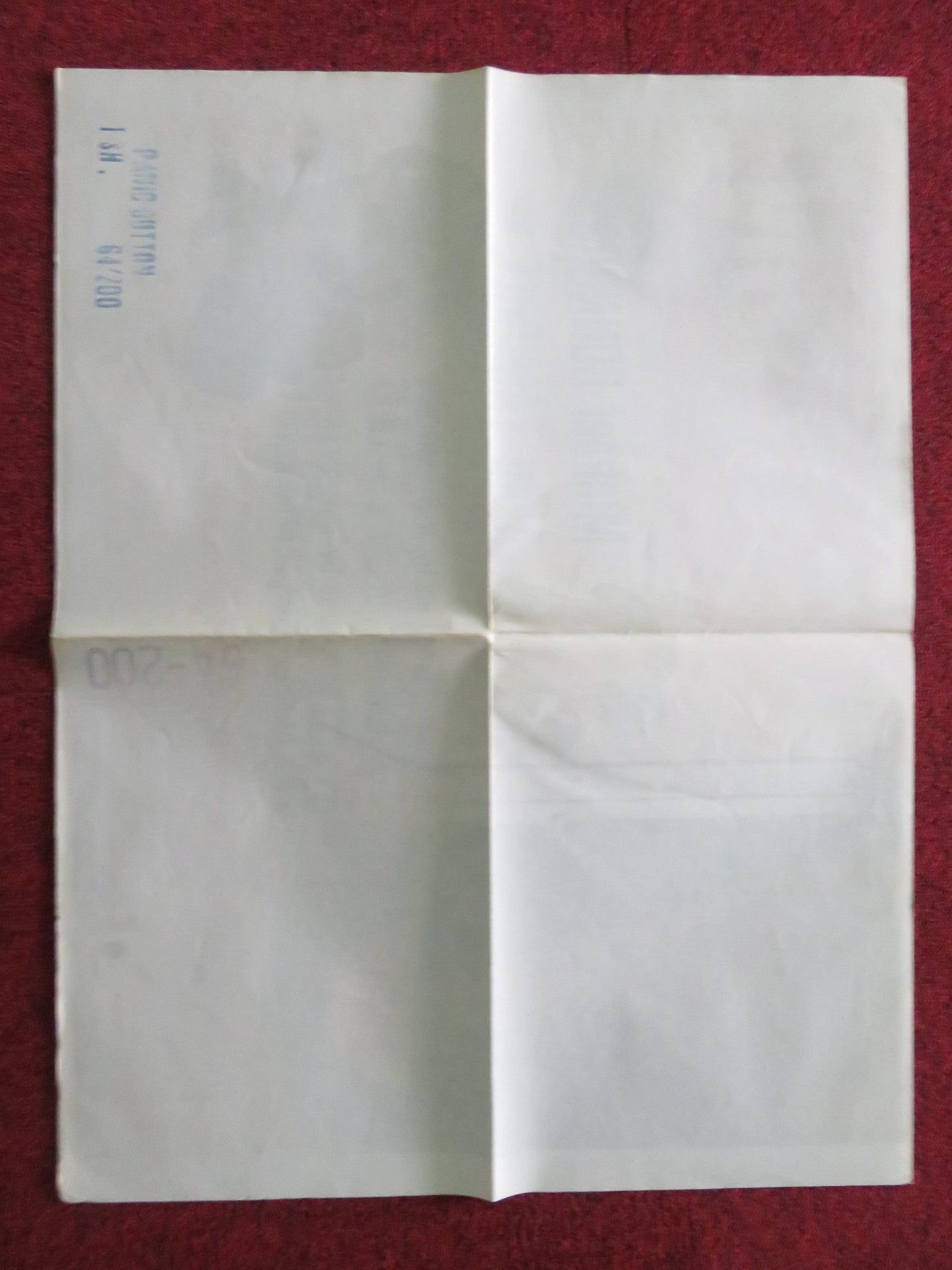 PANIC BUTTON FOLDED US ONE SHEET POSTER MAURICE CHEVALIER ELEANOR PARKER 1964 Rendezvous Cinema Movie posters