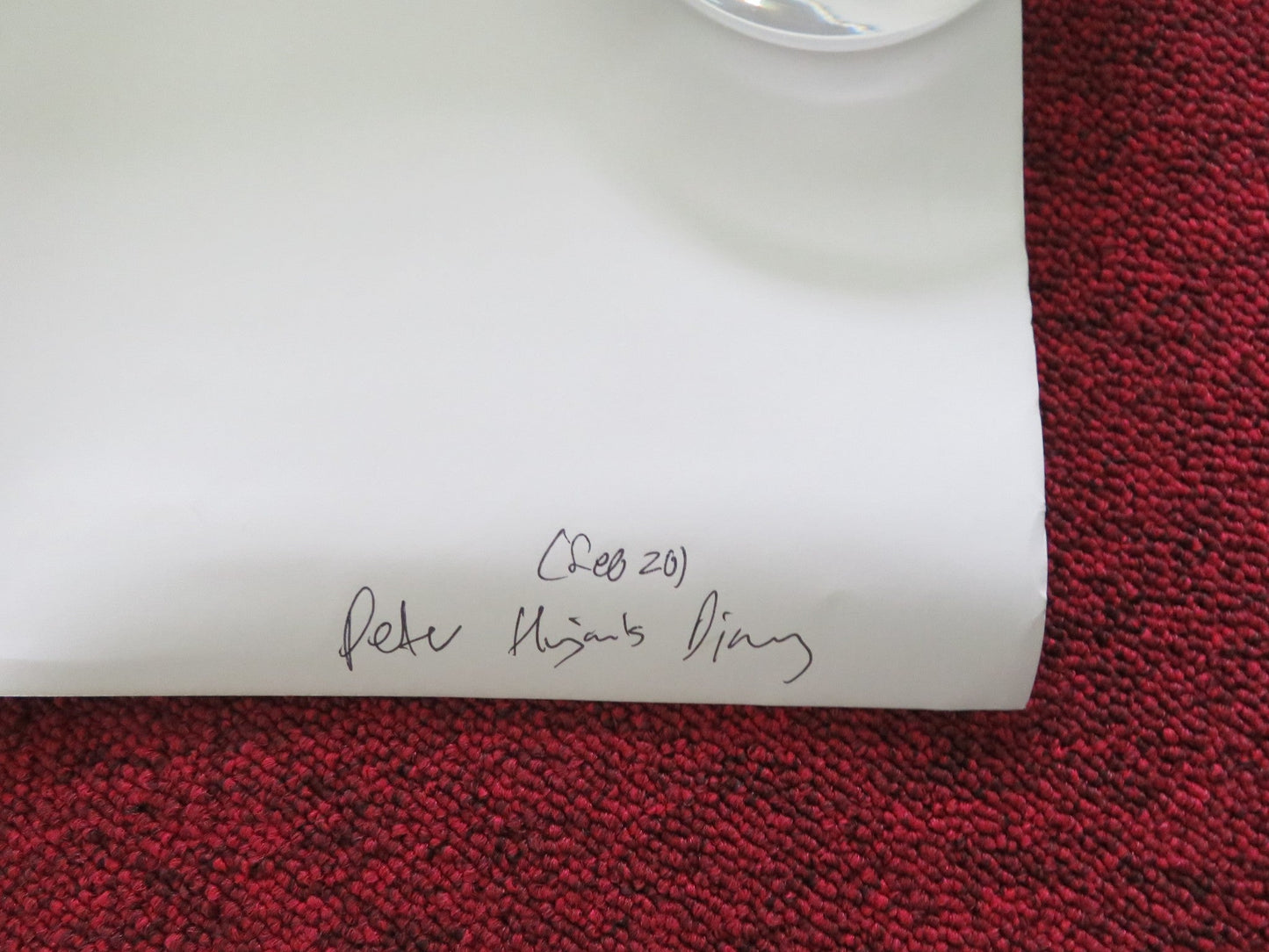 PETER HUJAR'S DAY UK QUAD ROLLED POSTER REBECCA HALL BEN WHISHAW 2025 Movie posters