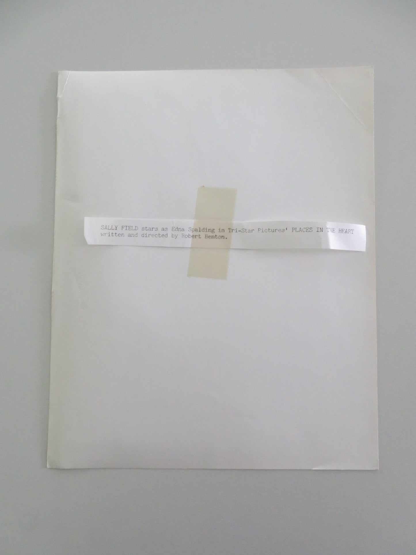 PLACES IN THE HEART MOVIE STILL PHOTO SALLY FIELD ED HARRIS 1984 Movie posters