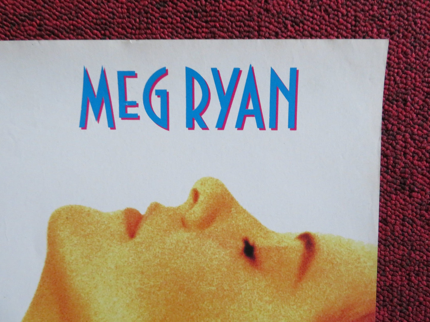 PREUDE TO A KISS VHS VIDEO POSTER ALEC BALDWIN MEG RYAN 1992 Rendezvous Cinema Movie posters