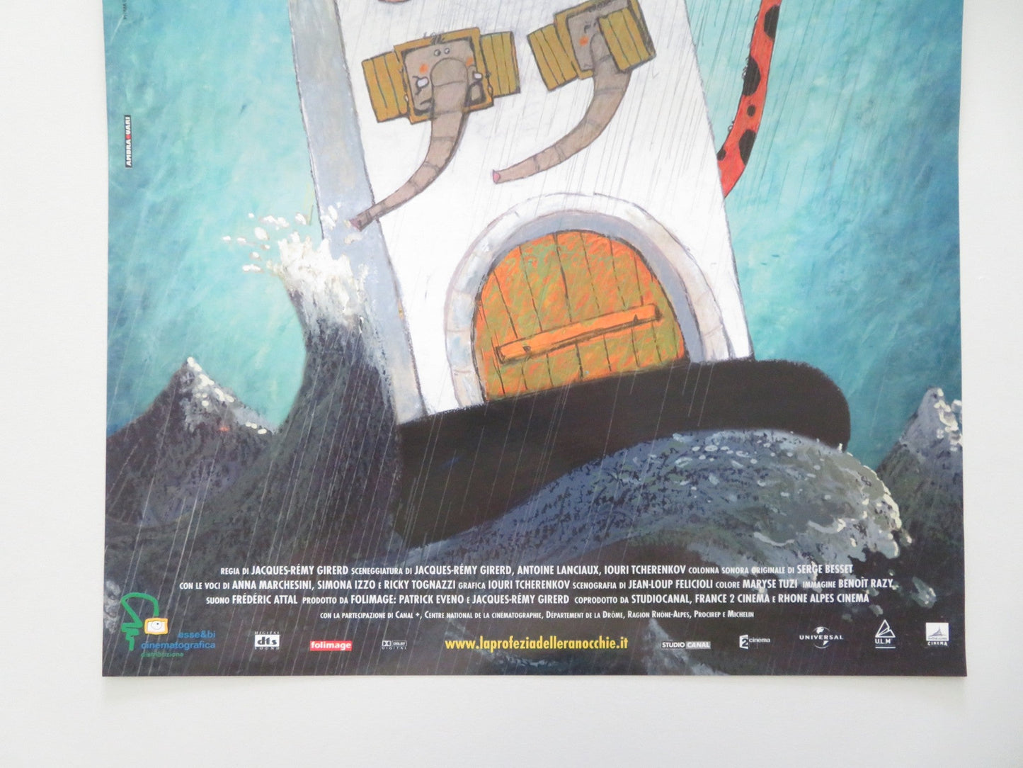 Raining Cats And Dogs ITALIAN LOCANDINA POSTER Piccoli Anouk Grinberg 2003 Movie posters