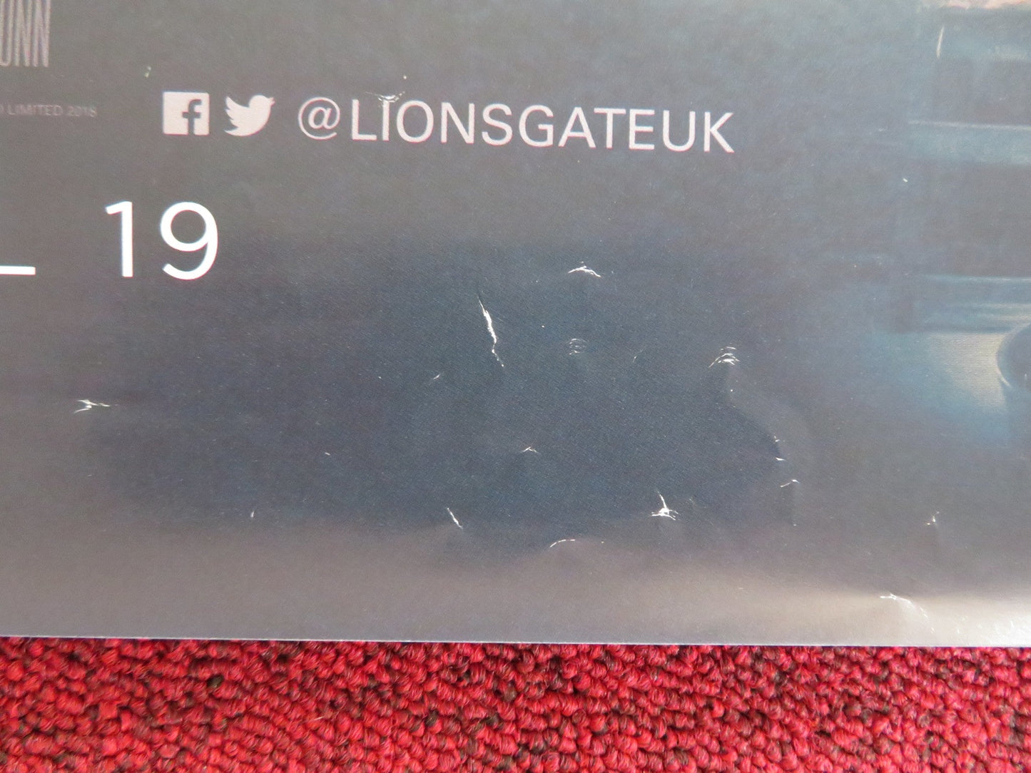 RED JOAN US ONE SHEET ROLLED POSTER JUDI DENCH NINA SOSANYA 2018 Rendezvous Cinema Movie posters