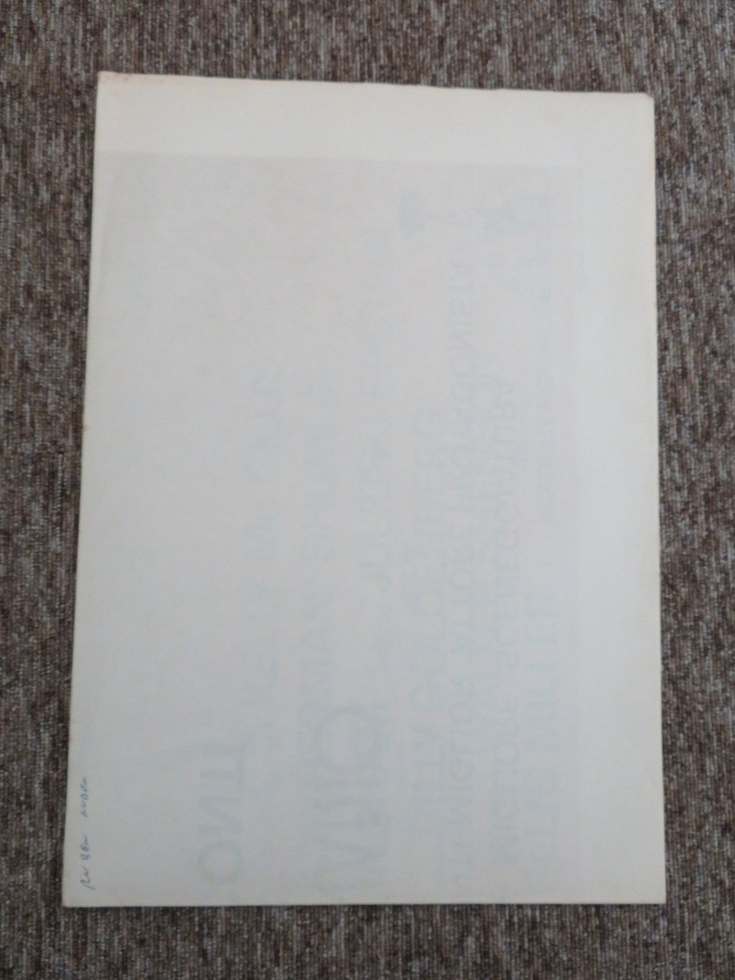 REUBEN, REUBEN ITALIAN 2 FOGLIO POSTER TOM CONTI KELLY MCGILLIS 1985 Rendezvous Cinema Movie posters