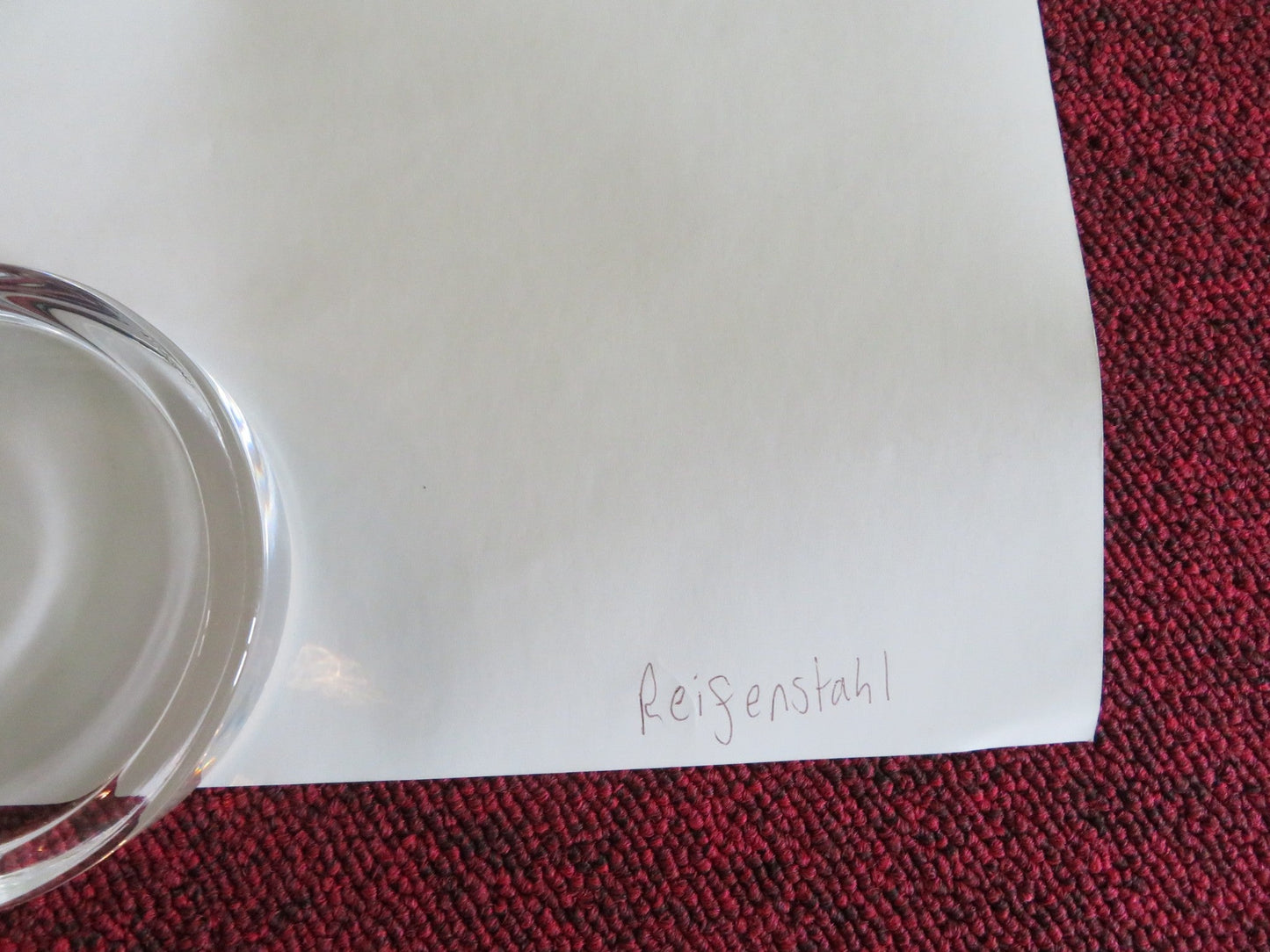 Riefenstahl UK QUAD ROLLED POSTER ULRICH NOETHEN LENI RIEFENSTAHL 2024 Movie posters