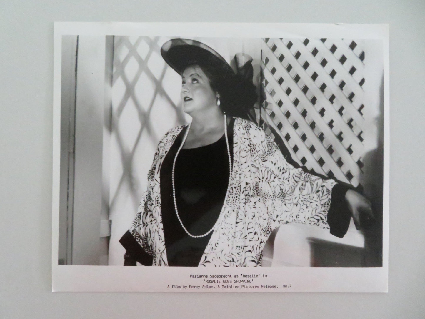 ROSALIE GOES SHOPPING MOVIE STILL PHOTO LOT OF 4 MARIANNE SAGEBRECHT 1989 Movie posters