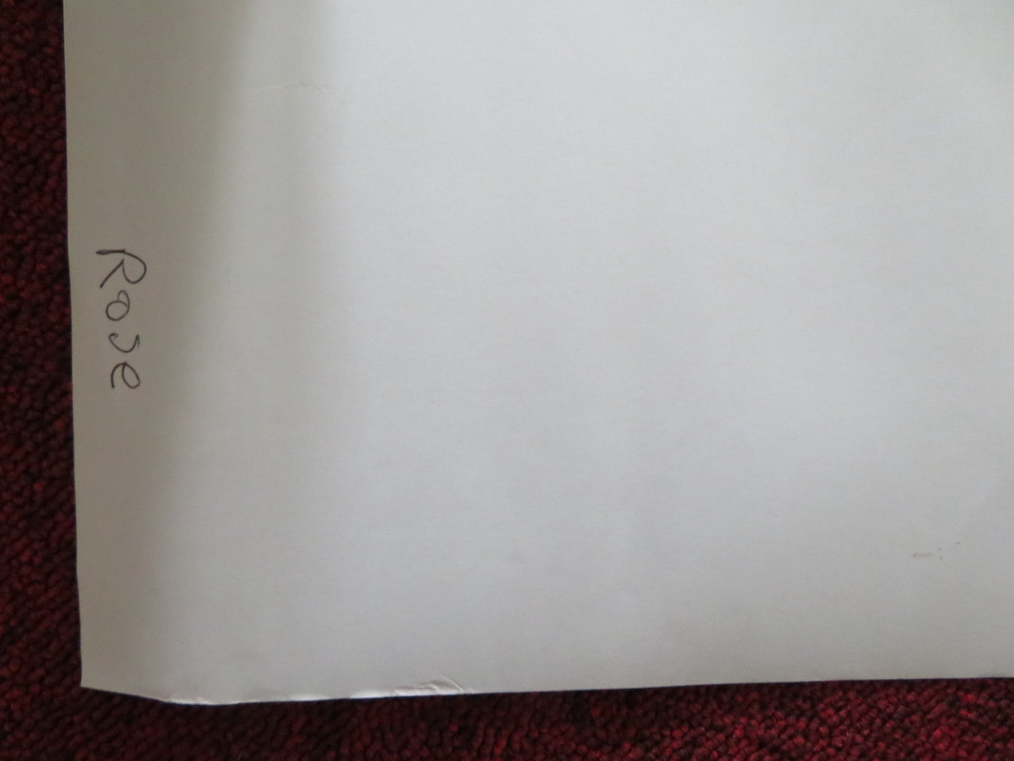 ROSE UK QUAD ROLLED POSTER SOFIE GRABOL LENE MARIA CHRISTENSEN 2022 Rendezvous Cinema Movie posters