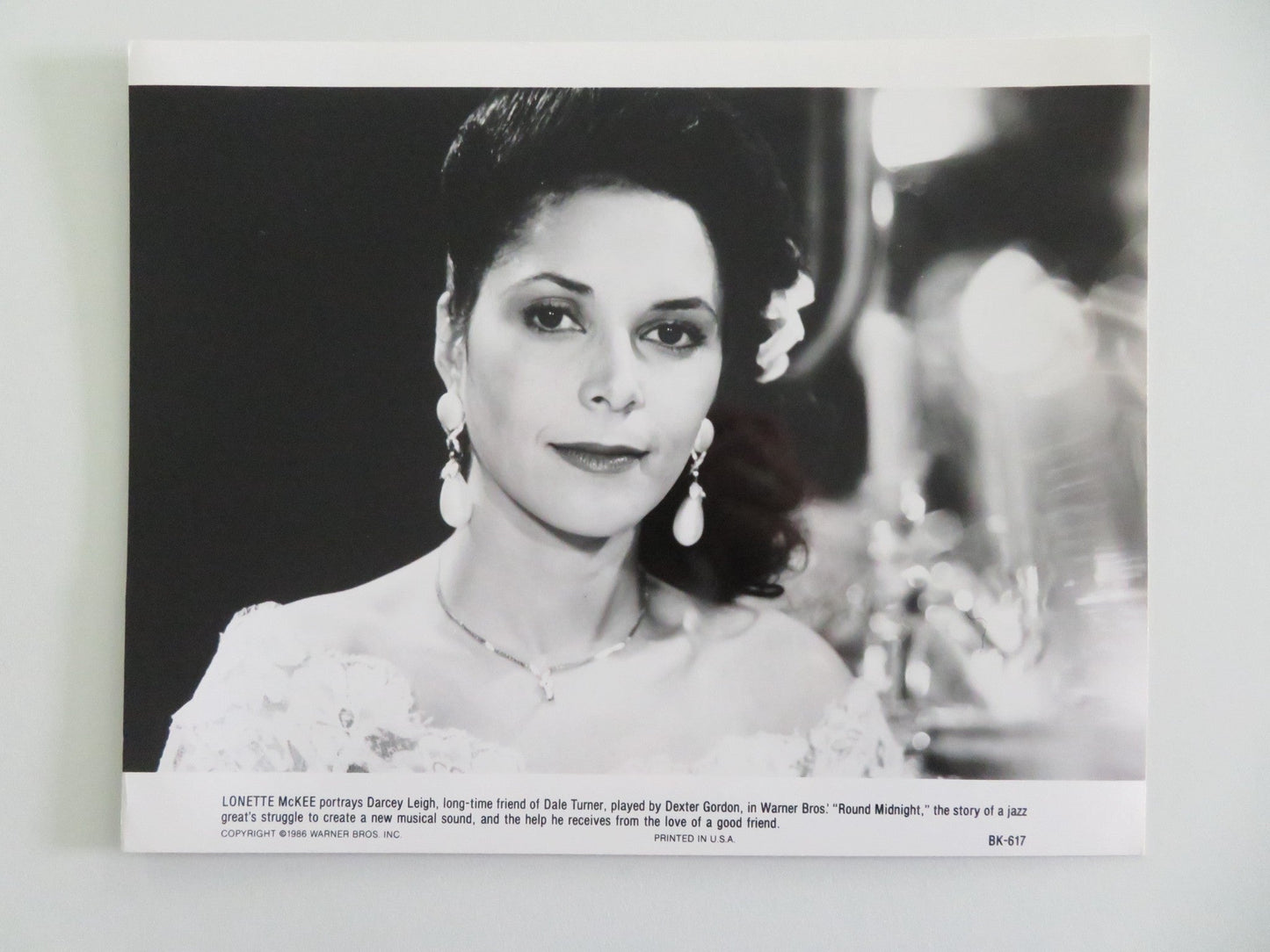 ROUND MIDNIGHT MOVIE STILL PHOTO LOT OF 8 DEXTER GORDON HERBIE HANCOCK 1986 Movie posters