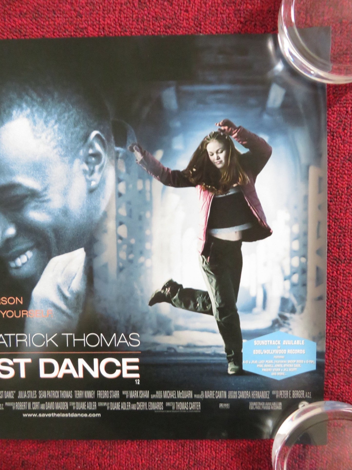 SAVE THE LAST DANCE UK MINI QUAD POSTER JULIA STILES SEAN PATRICK THOMAS 2001 Rendezvous Cinema Movie posters