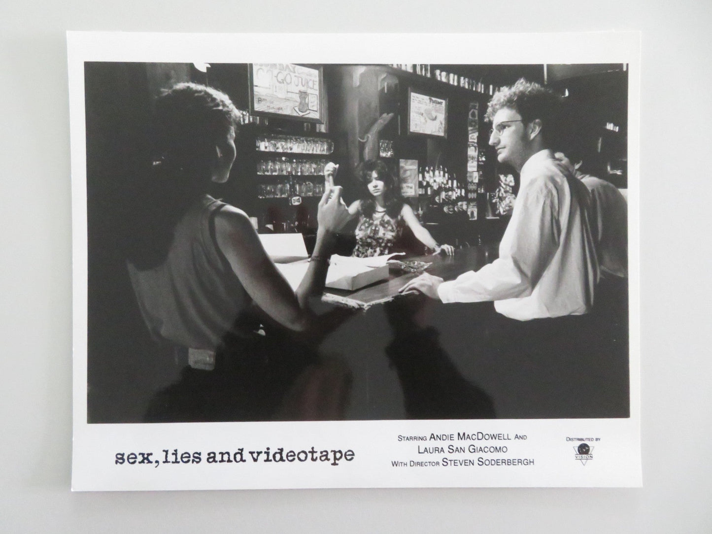 SEX, LIES AND VIDEOTAPE MOVIE STILL PHOTO LOT OF 8 JAMES SPADER A MACDOWELL 1989 Movie posters