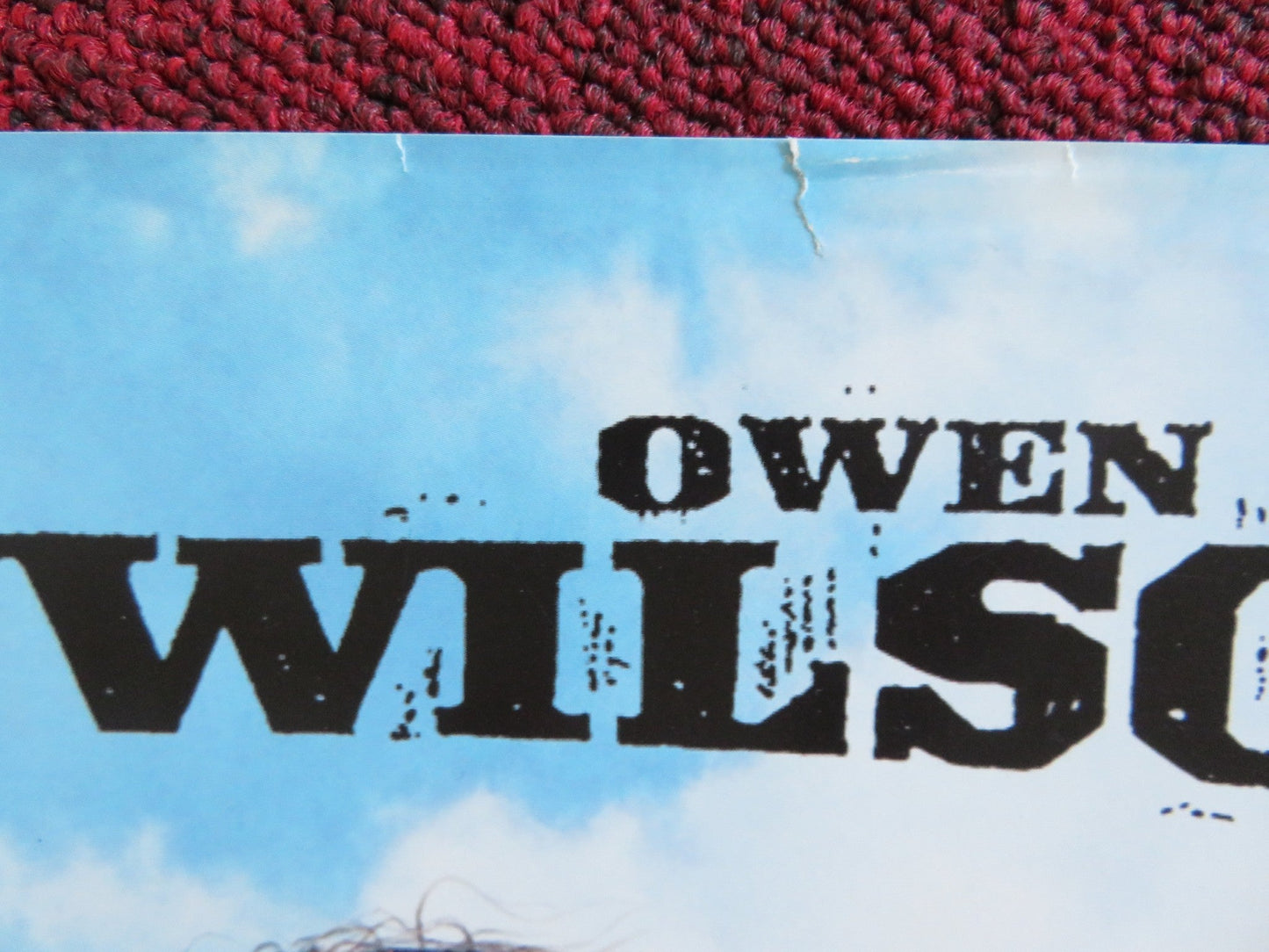 SHANGHAI NOON VHS VIDEO POSTER JACKIE CHAN OWEN WILSON 2000 Rendezvous Cinema Movie posters