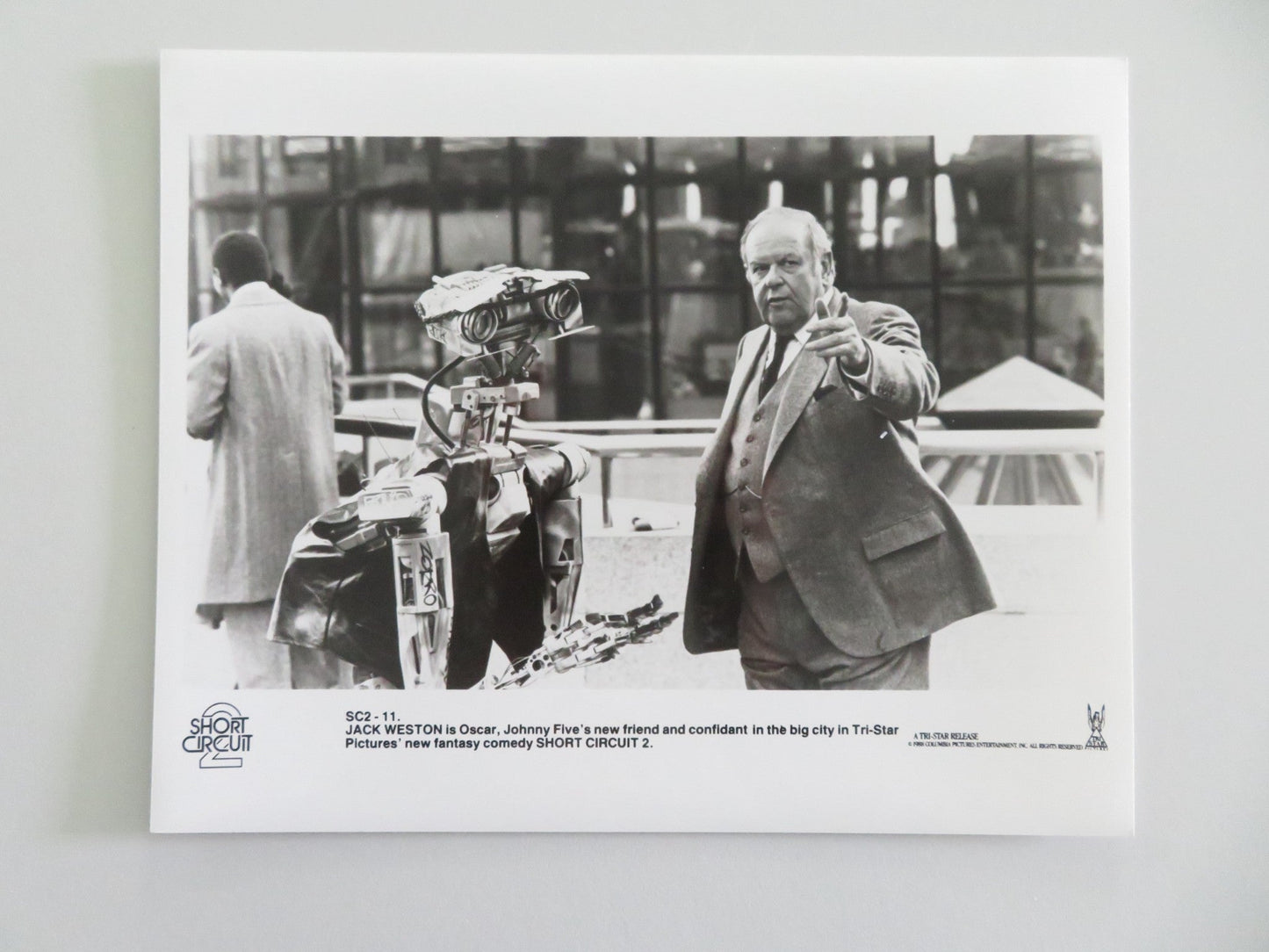 SHORT CIRCUIT 2 MOVIE STILL PHOTO LOT OF 5 FISHER STEVENS JACK WESTON 1988 Movie posters