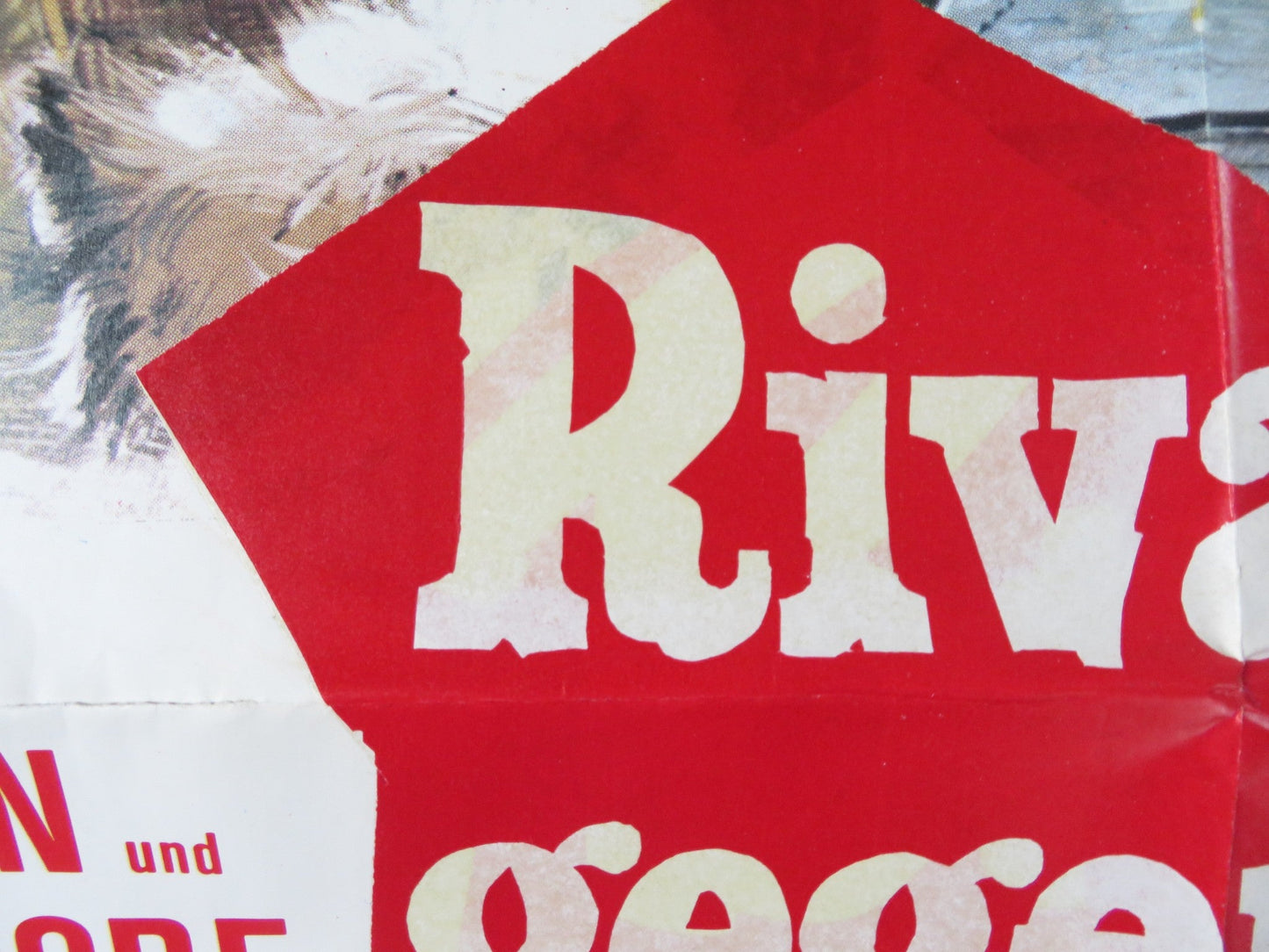 SHOUT AT THE DEVIL GERMAN A1 POSTER FOLDED LEE MARVIN ROGER MOORE 1976 Rendezvous Cinema Movie posters