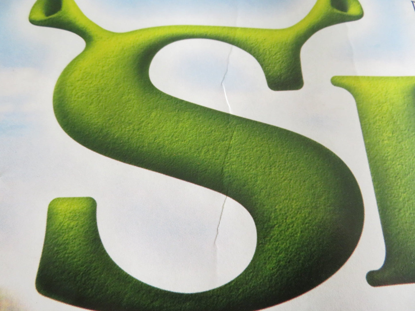 SHREK THE THIRD - B UK QUAD ROLLED POSTER MIKE MYERS EDDIE MURPHY 2007 Rendezvous Cinema Movie posters