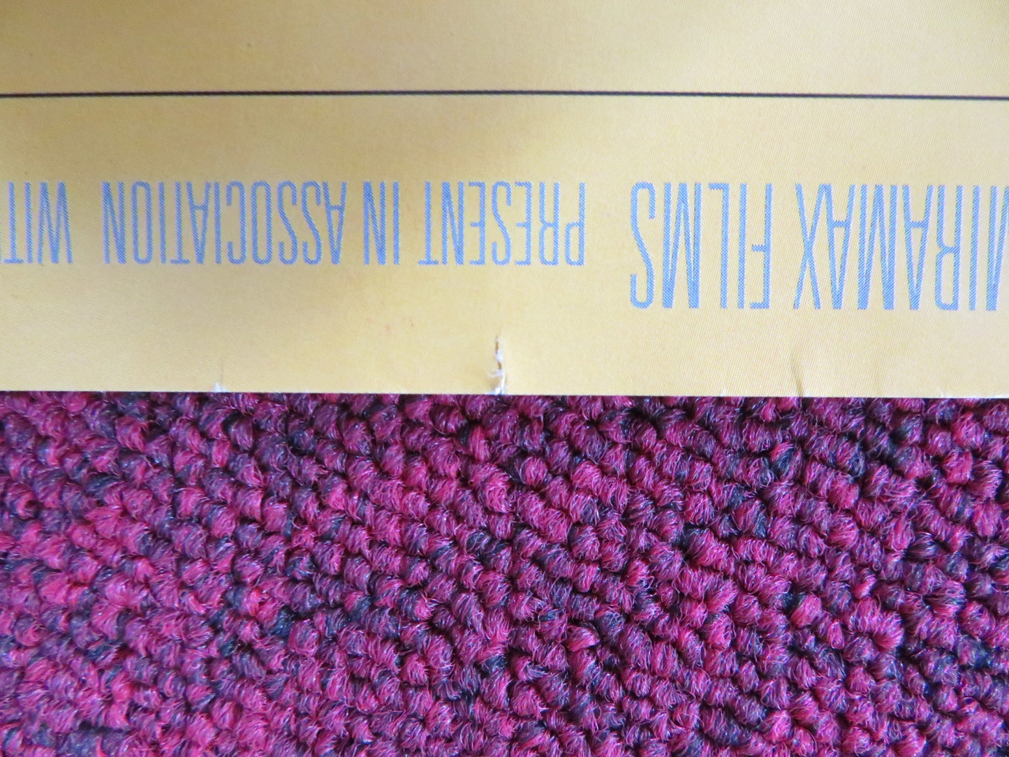 SLIDING DOORS UK MINI QUAD POSTER GWYNETH PALTROW JOHN HANNAH 1998 Rendezvous Cinema Movie posters