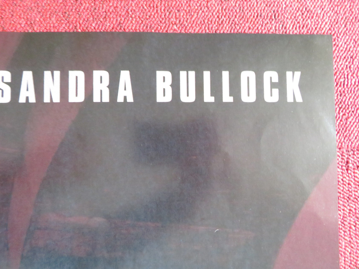 SPEED FOLDED US ONE SHEET POSTER KEANU REEVES SANDRA BULLOCK 1994 Rendezvous Cinema Movie posters