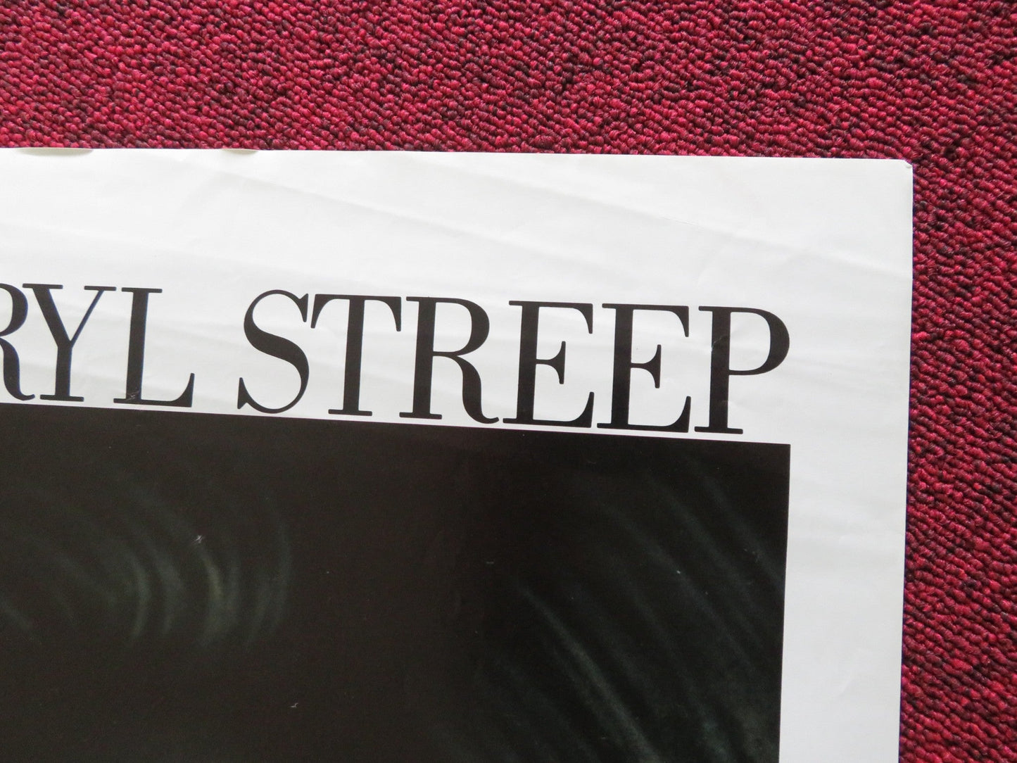 STILL OF THE NIGHT FOLDED US ONE SHEET POSTER ROY SCHEIDER MERYL STREEP 1982 Rendezvous Cinema Movie posters