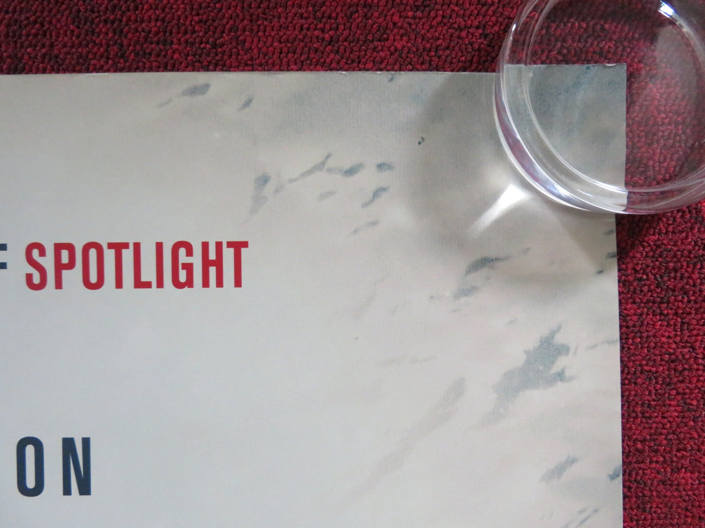 STILLWATER UK QUAD ROLLED POSTER MATT DAMON CAMILLE COTTIN 2021 Rendezvous Cinema Movie posters