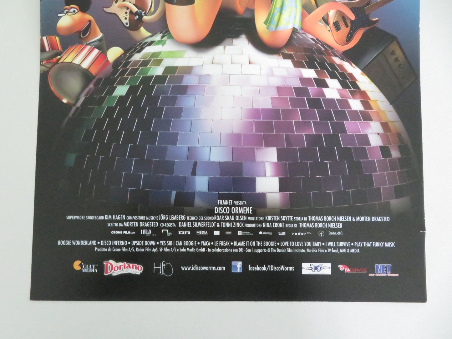 SUNSHINE BARRY AND THE DISCO WORMS ITALIAN LOCANDINA POSTER PETER FRODIN 2008 Movie posters