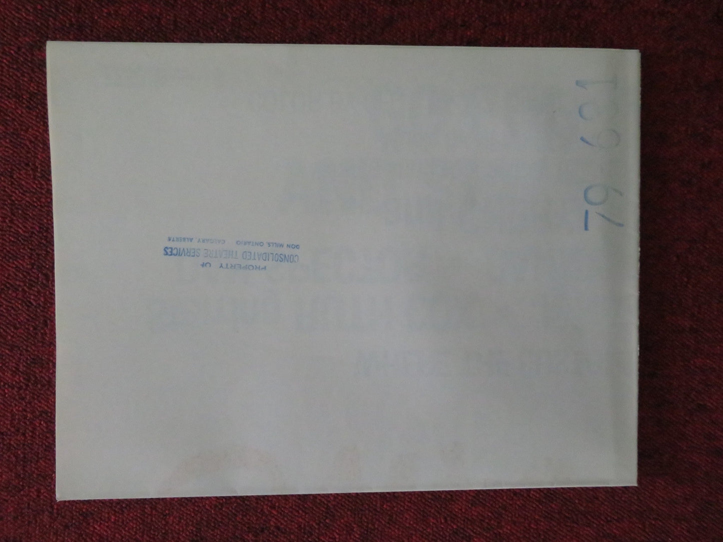 SWAP MEET FOLDED US ONE SHEET POSTER JON GRIES RUTH COX 1979 Movie posters