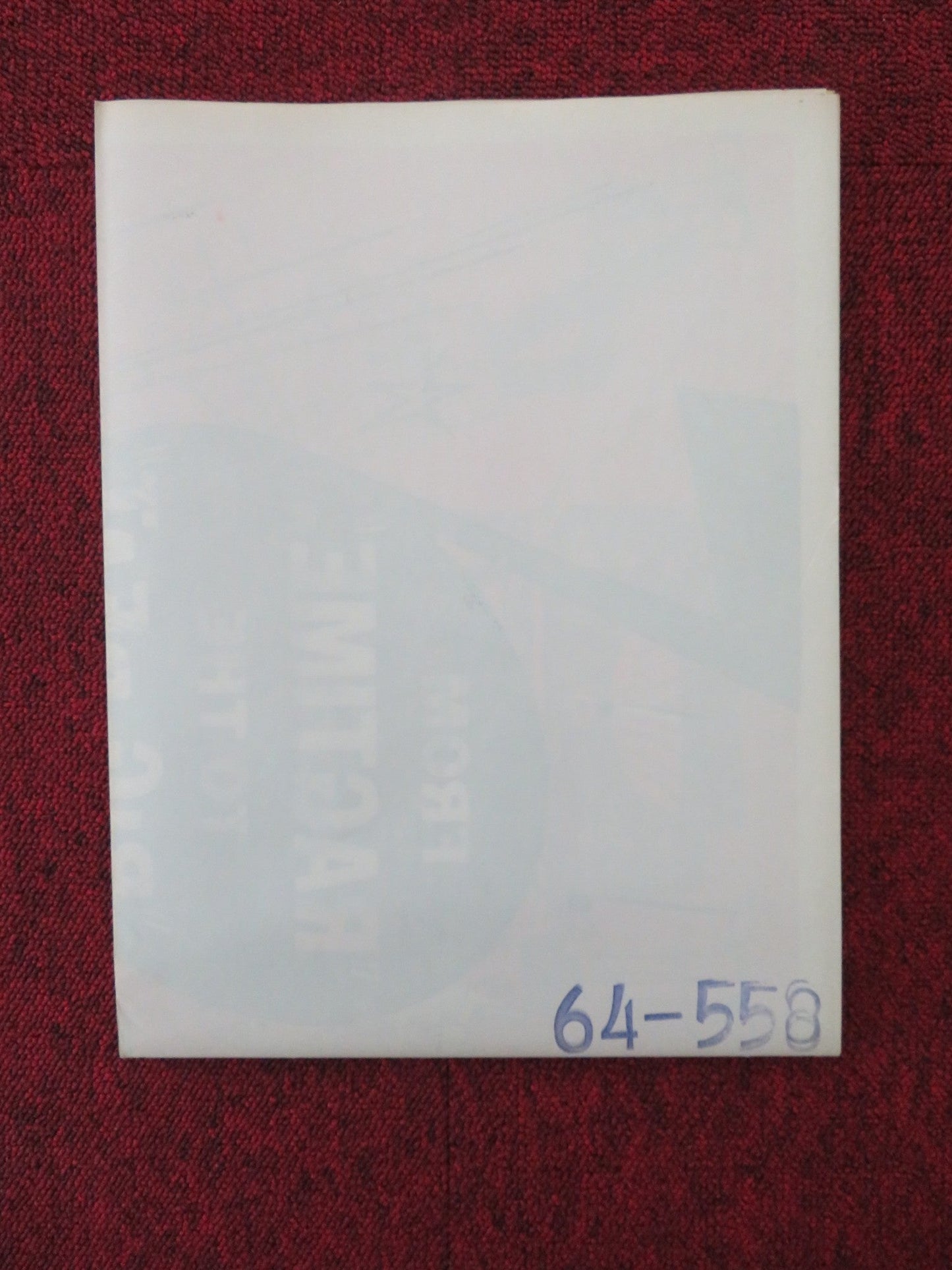 SYMPOSIUM ON POPULAR SONGS FOLDED US ONE SHEET POSTER DISNEY PAUL FREES 1962 Movie posters