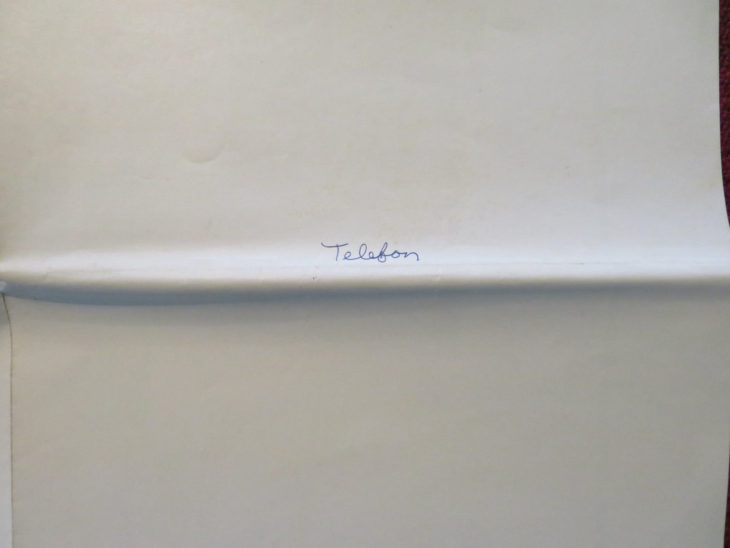 TELEFON FOLDED US ONE SHEET POSTER CHARLES BRONSON LEE REMICK 1977 Rendezvous Cinema Movie posters