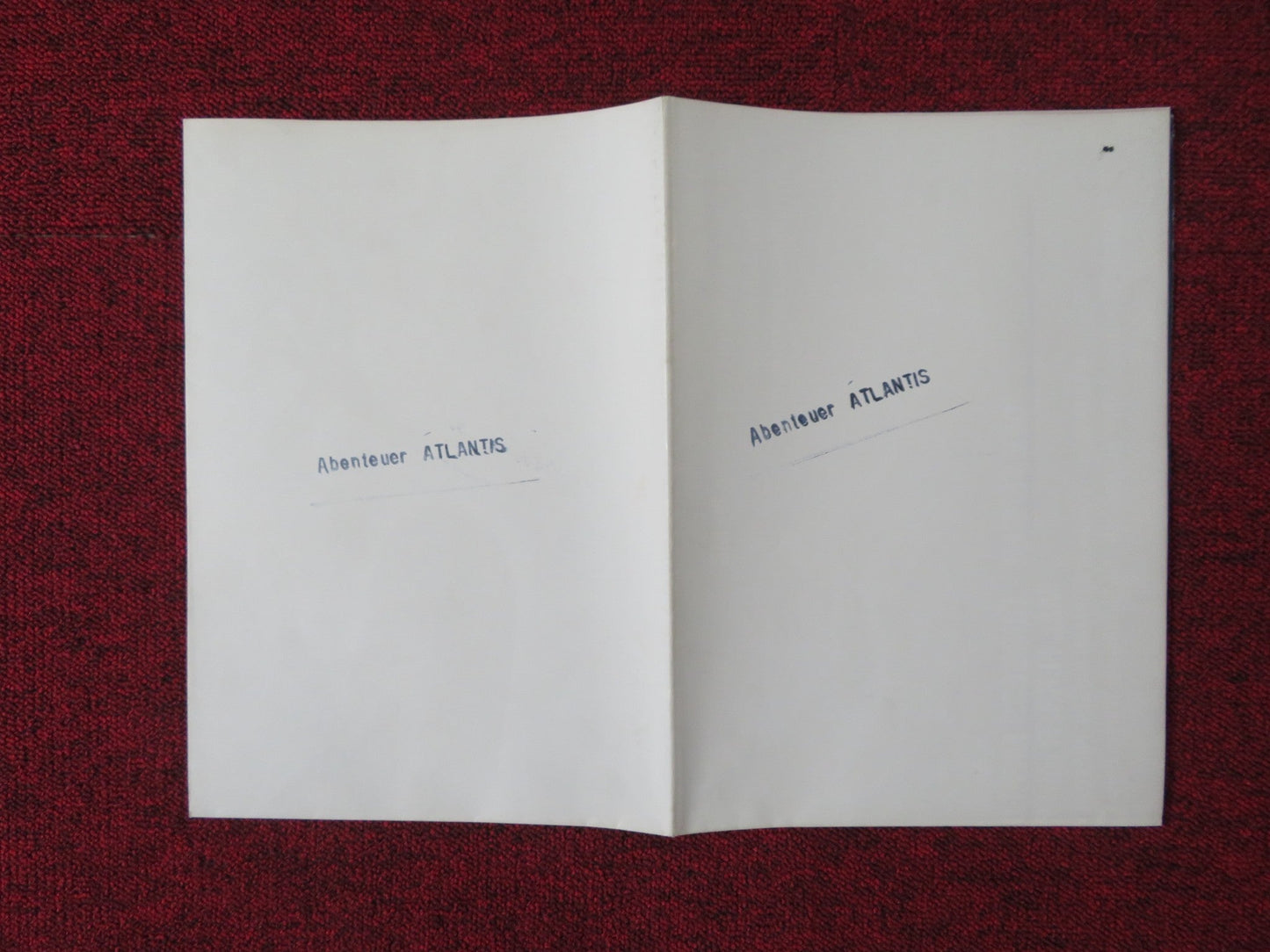 THE AMAZING CAPTAIN NEMO GERMAN A1 POSTER FOLDED JOSE FERRER B. MEREDITH 1978 Rendezvous Cinema Movie posters