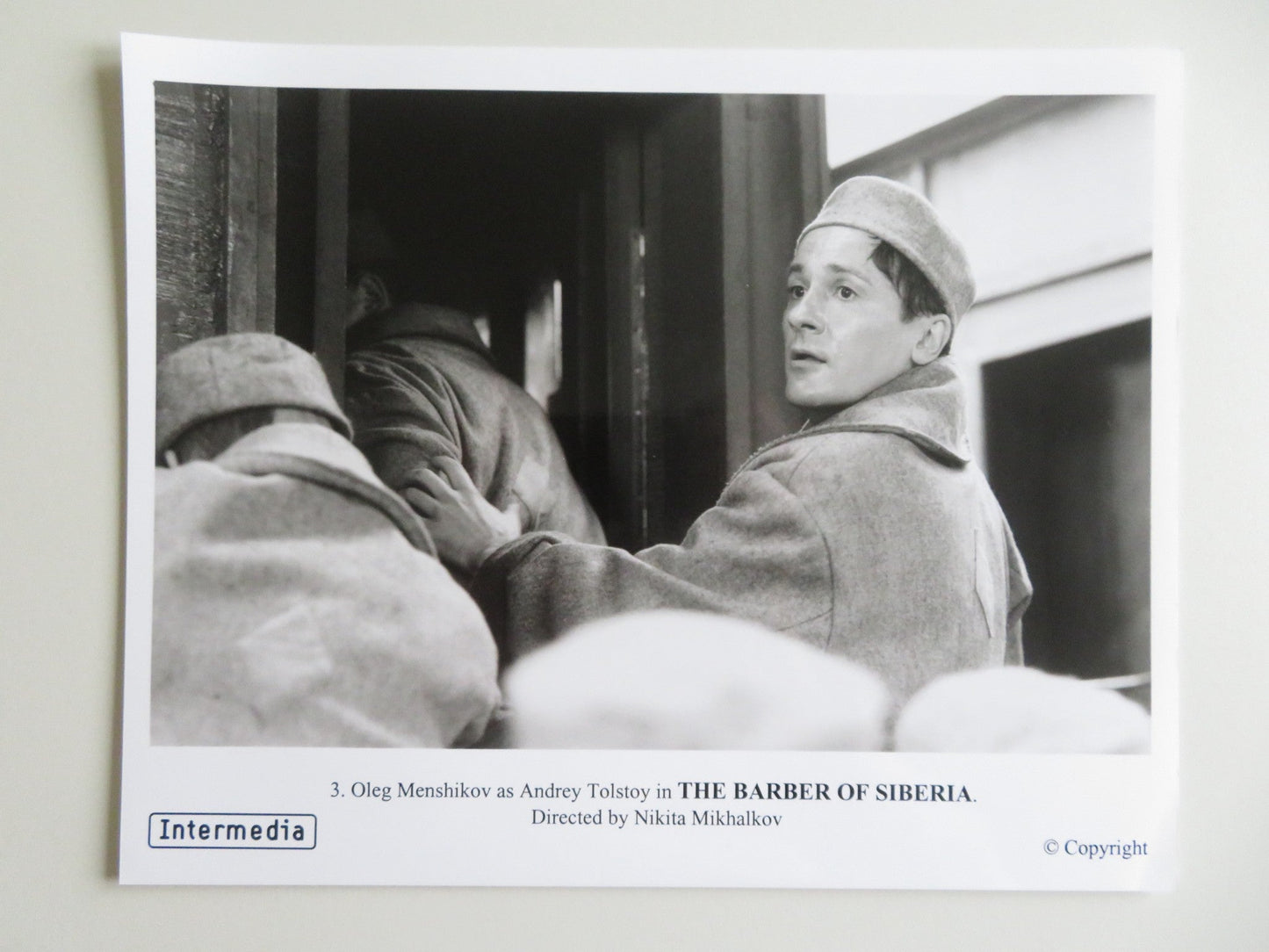 THE BARBER OF SIBERIA MOVIE STILL PHOTO LOT OF 3 JULIA ORMOND O. MENSHIKOV 1998 - Rendezvous Cinema